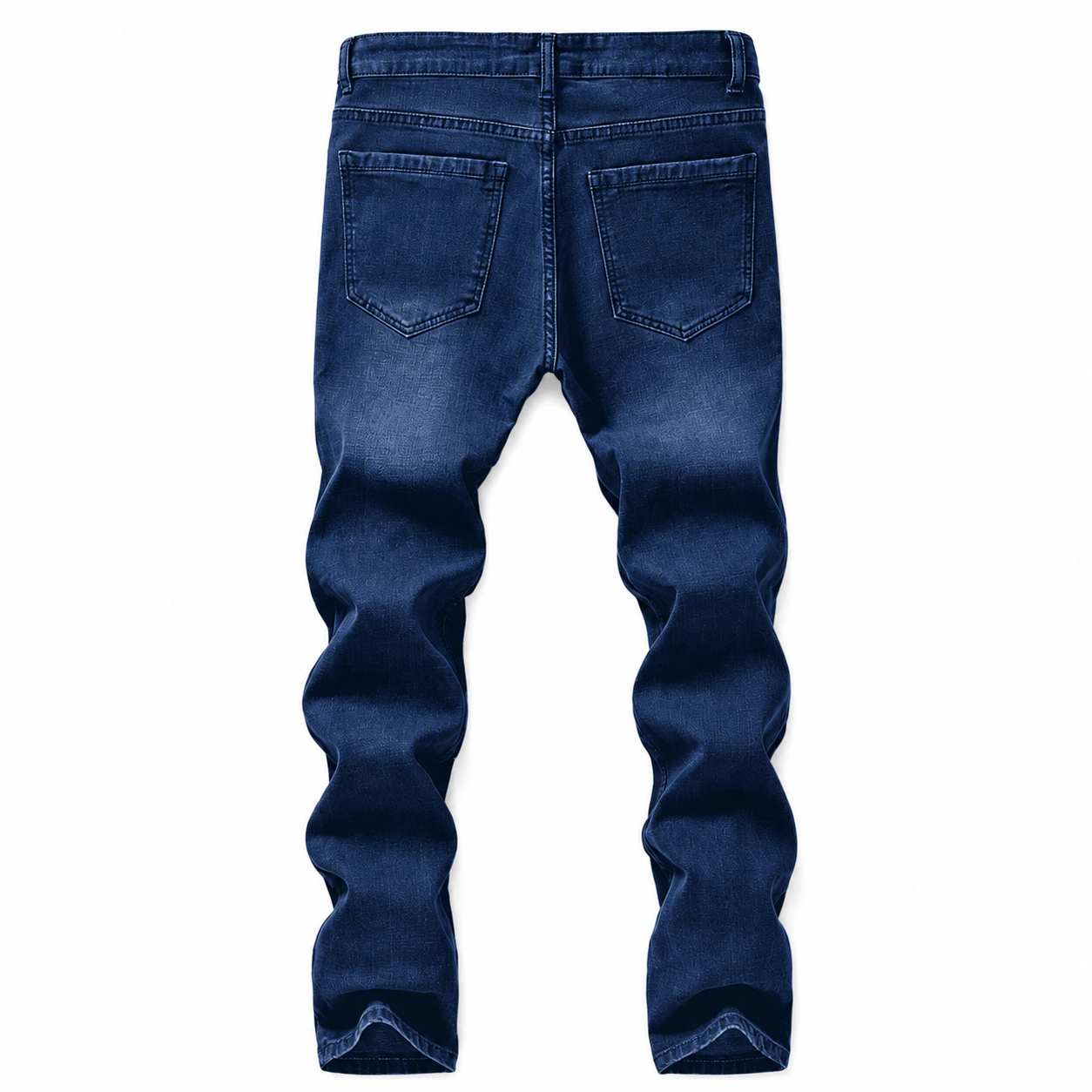 Casual Washed Wide Length Jeans For Men