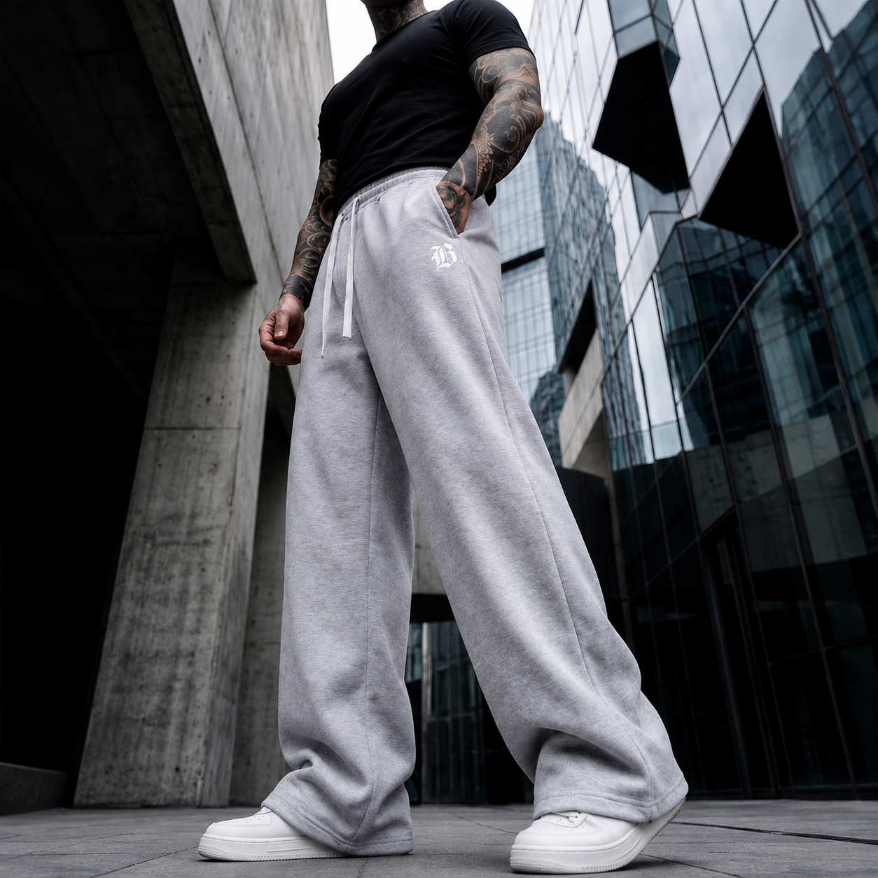 Casual Jogger Pants With Drawstring For Men