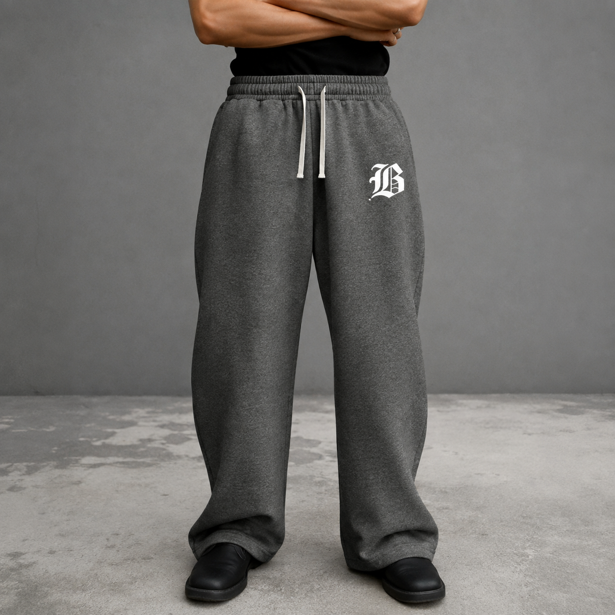 Casual Jogger Pants With Drawstring For Men
