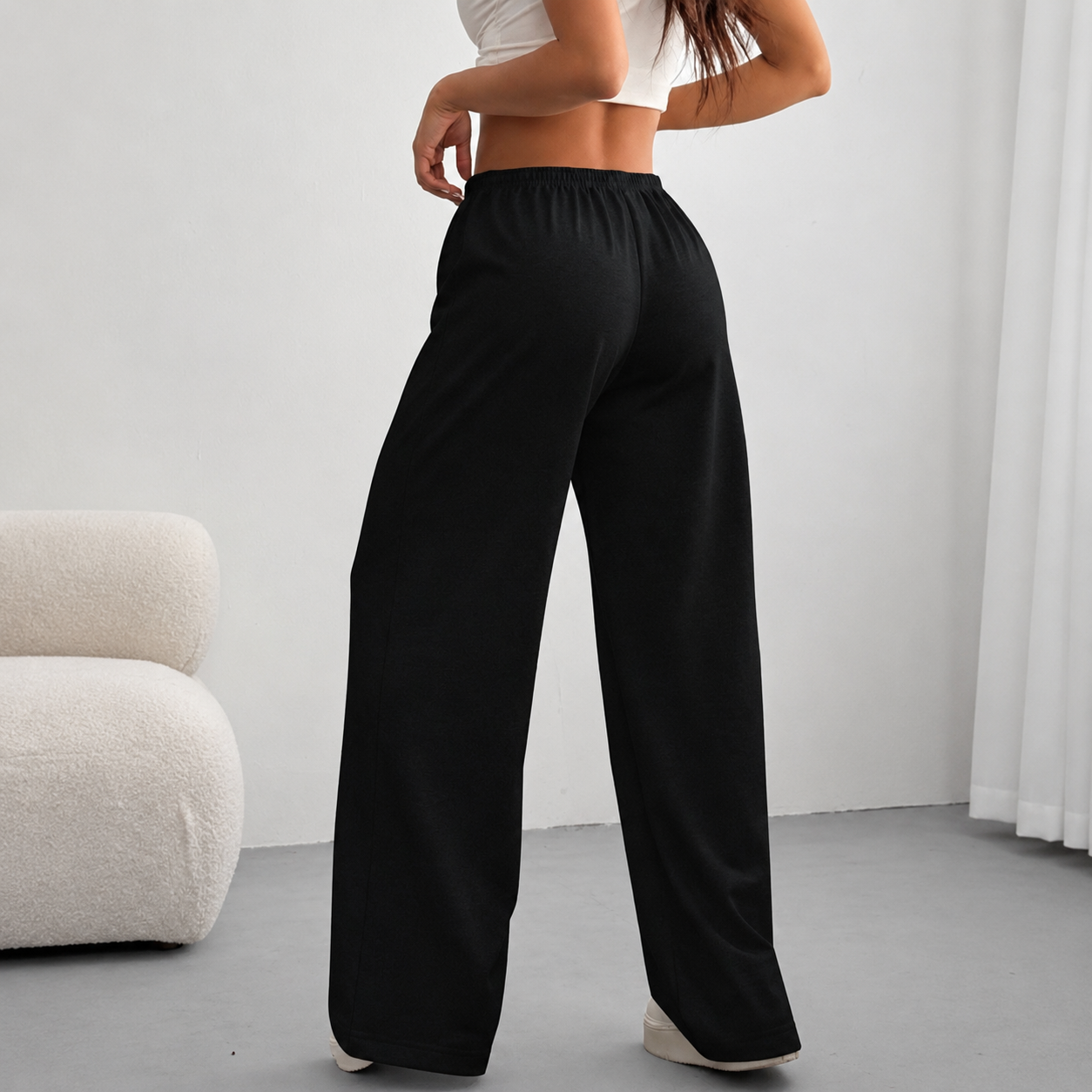 Casual Wide Oversized Loose Baggy Pants For Women