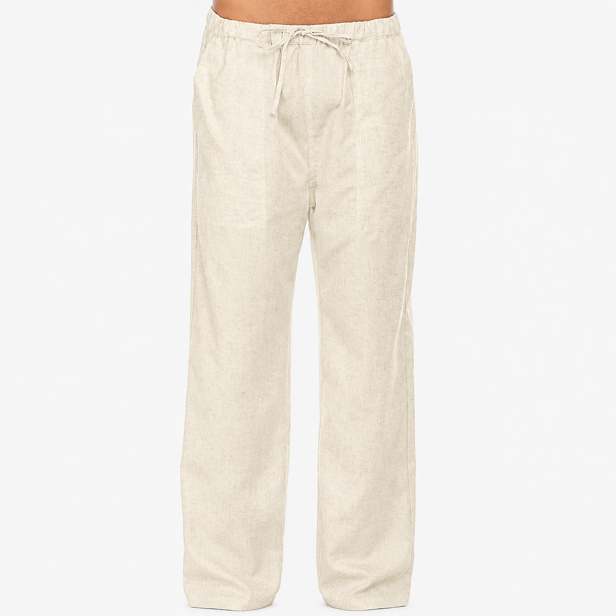 Comfortable Loose Fit Pants With Adjustable Drawstring For Men