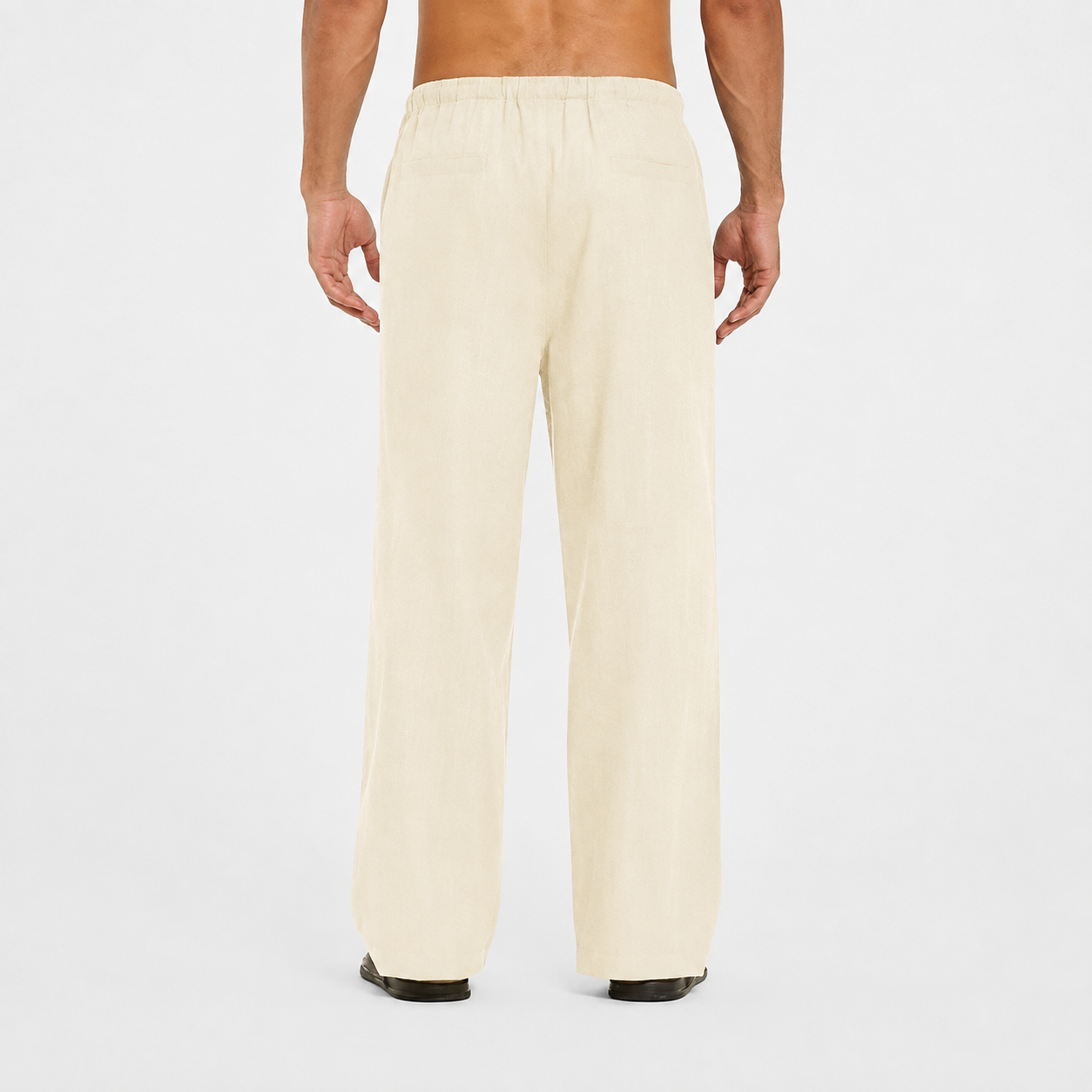 Comfortable Loose Fit Pants With Adjustable Drawstring For Men