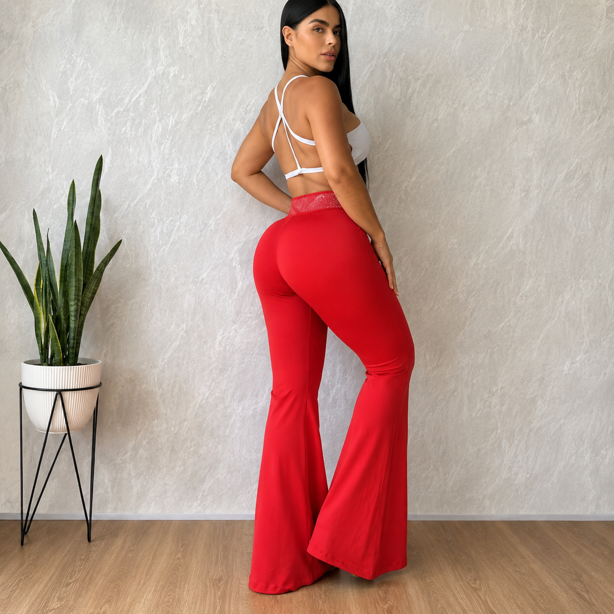 Colombian Stretch Pants For Casual Everyday Wear For Women