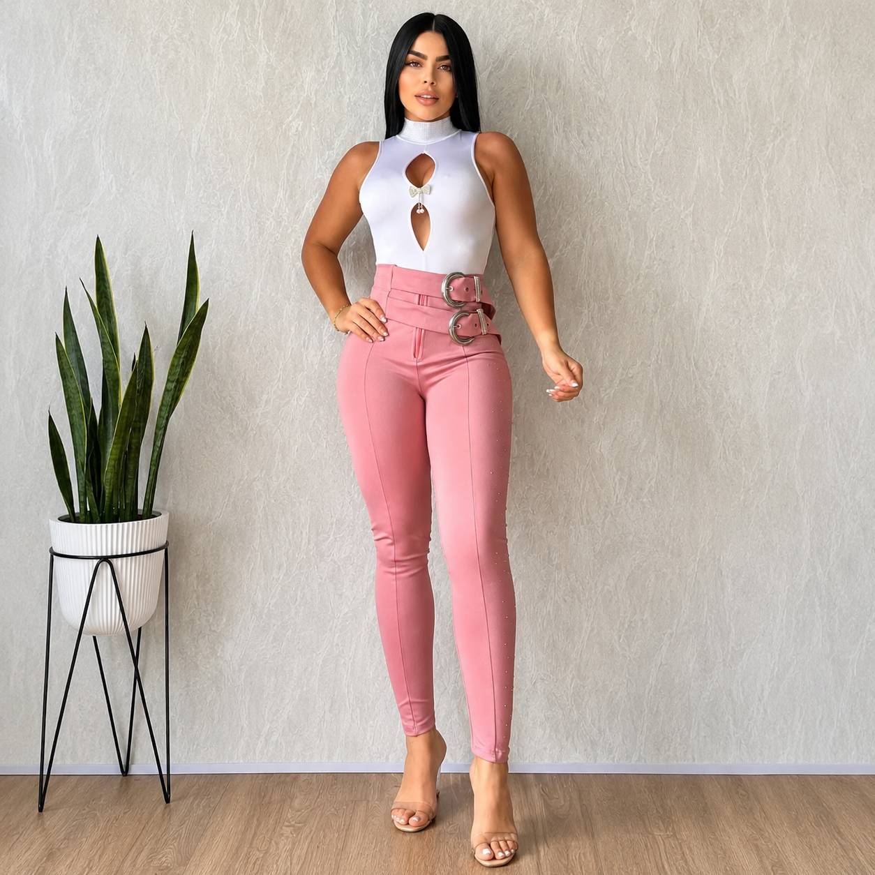 Colombian Stretch Pants For Casual Everyday Wear For Women