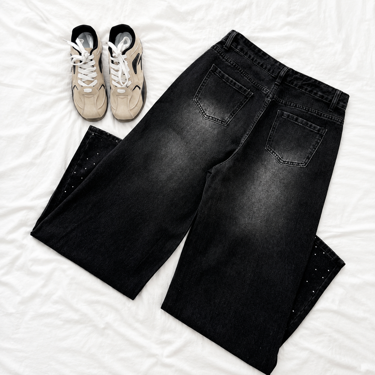 Glittersparkle Slim Retro Casual Jeans For Women