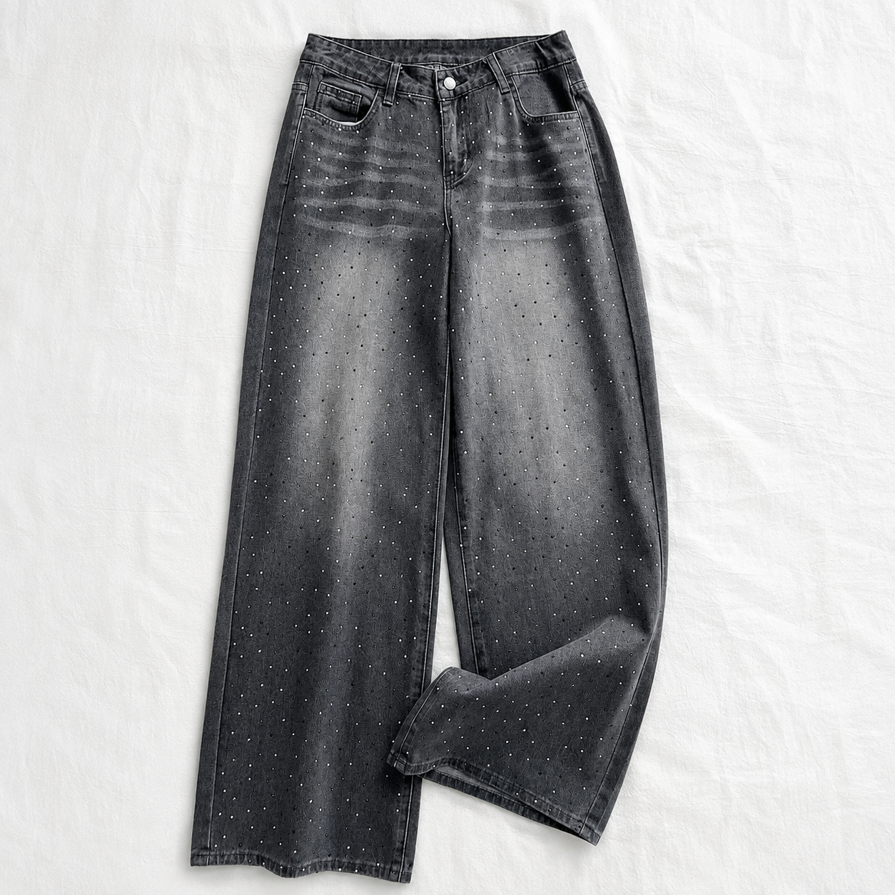 Glittersparkle Slim Retro Casual Jeans For Women