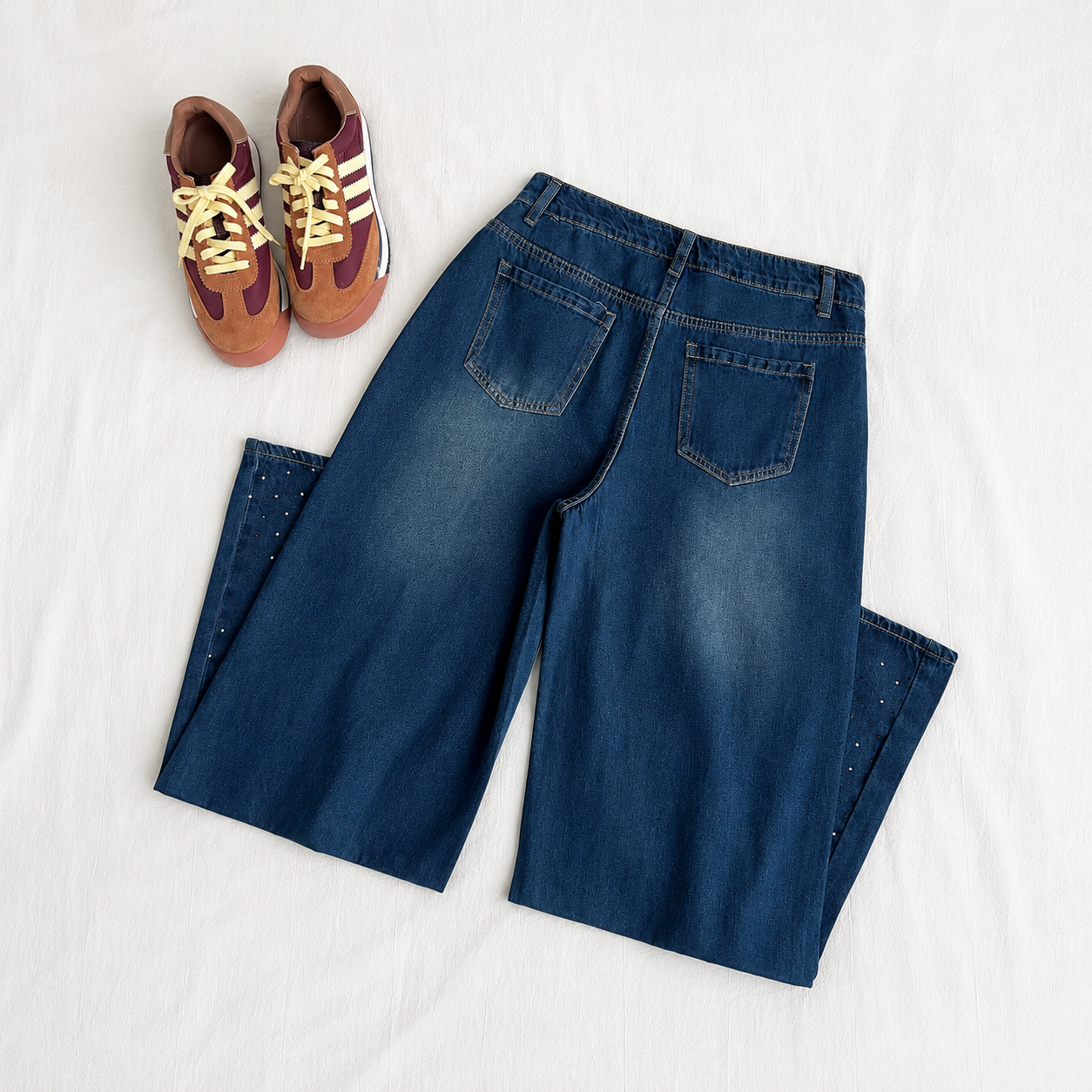 Glittersparkle Slim Retro Casual Jeans For Women