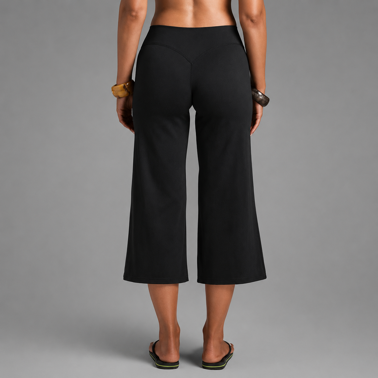 Casual Versatile Wide Loose Capri Pants For Women