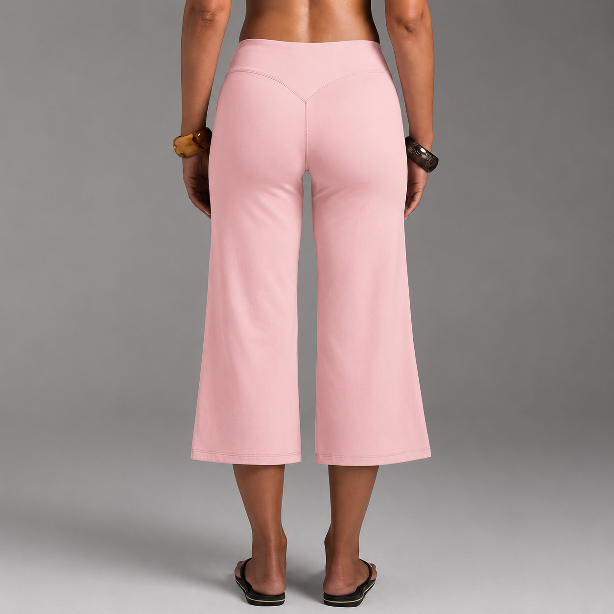 Casual Versatile Wide Loose Capri Pants For Women