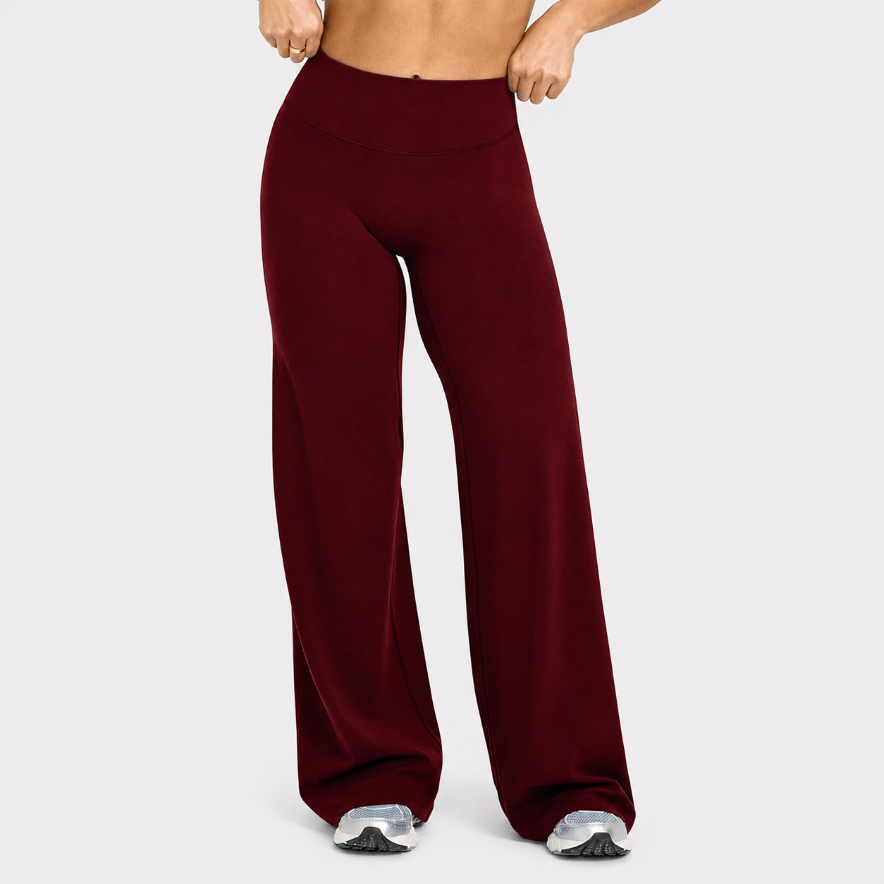 Slim Fit Versatile Solid Color Yoga Pants For Women