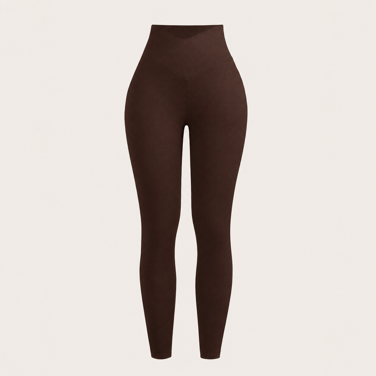 Pack Of 2 Casual Fitted Solid Colored Leggings For Women