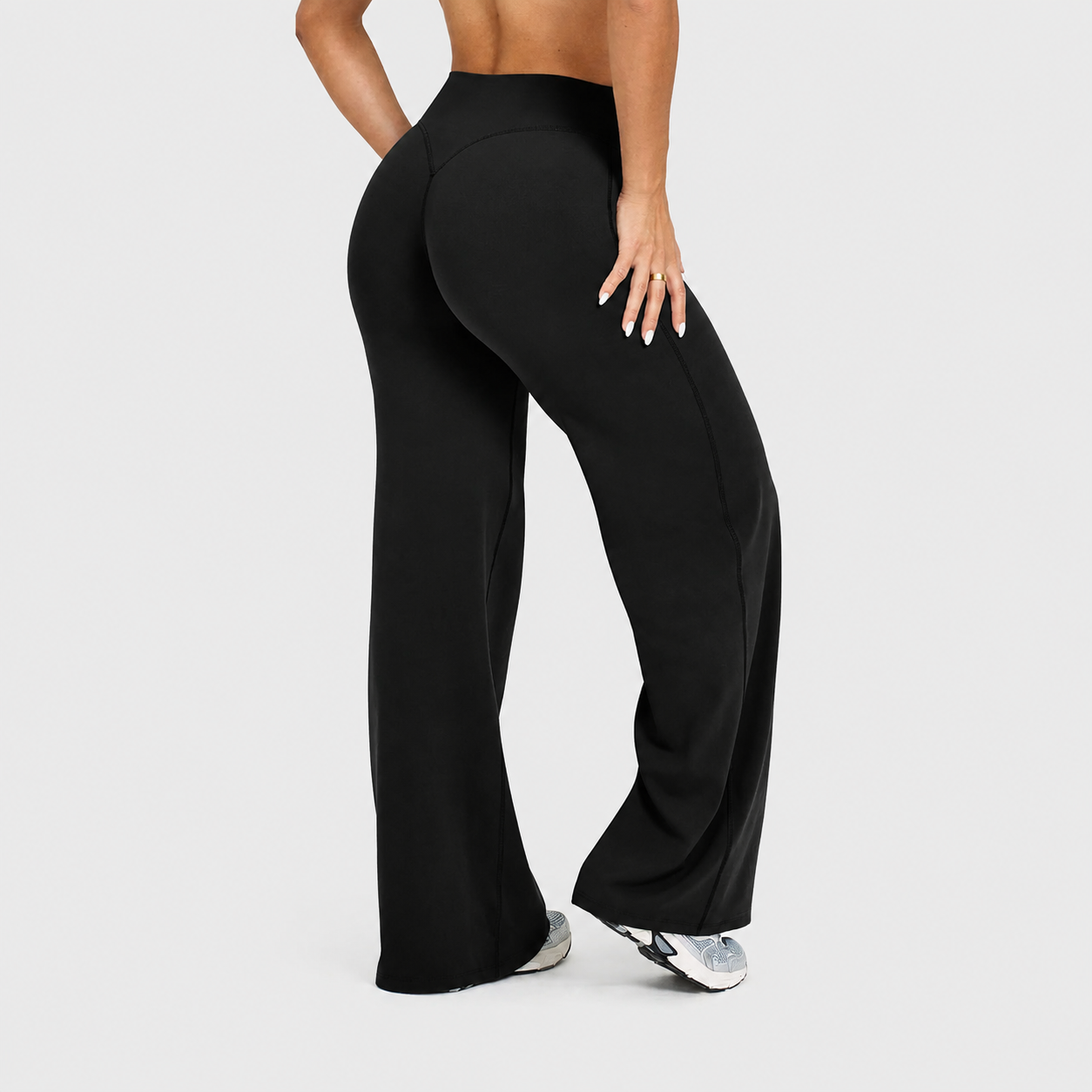 Slim Fit Versatile Solid Color Yoga Pants For Women