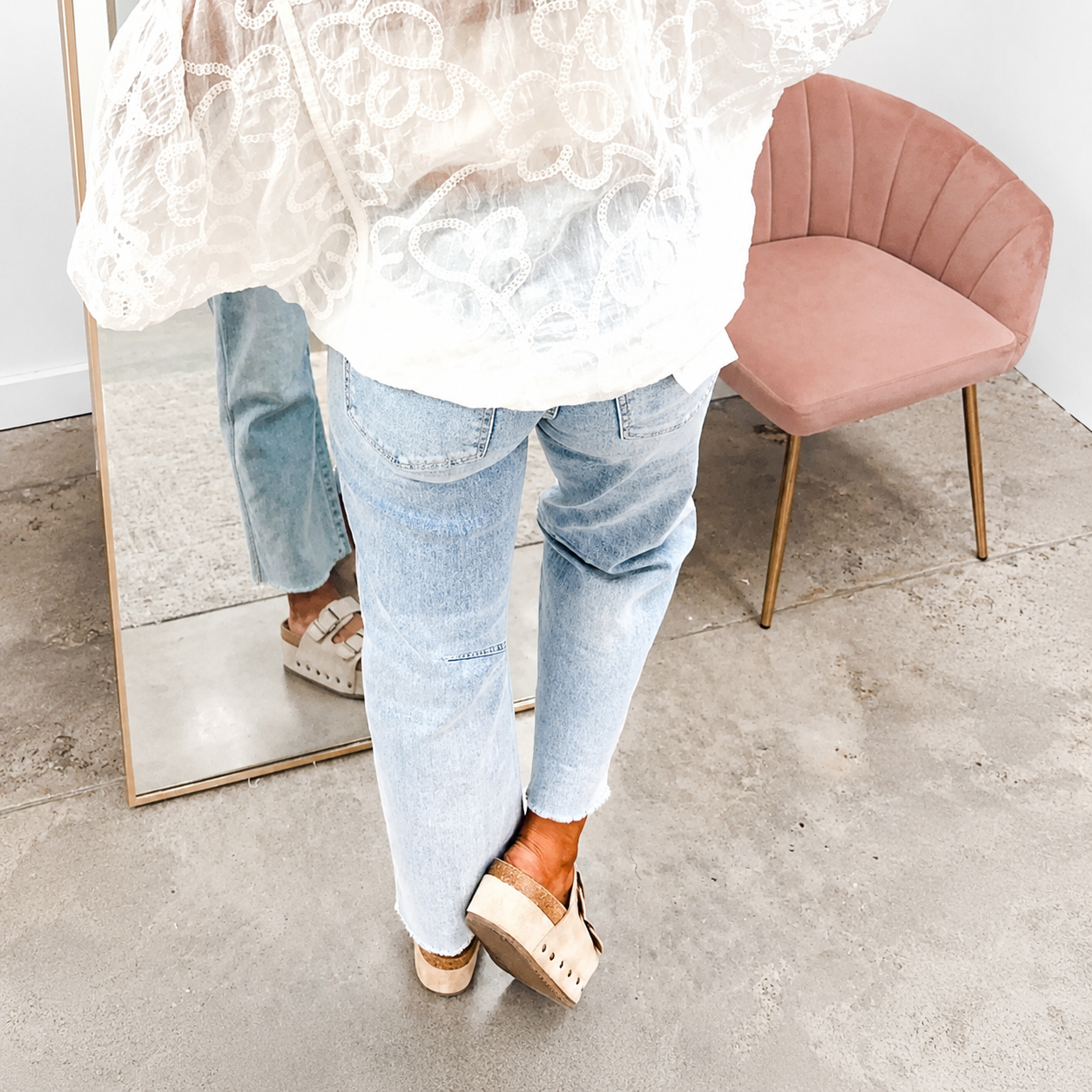 Casual Straight Retro Spring Fashion Jeans For Women