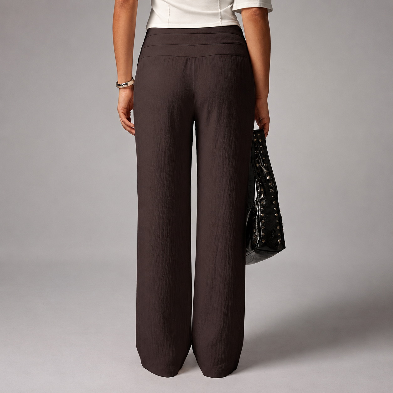 Vacation Themed Dual Tie Loose Pants For Summer Vacations