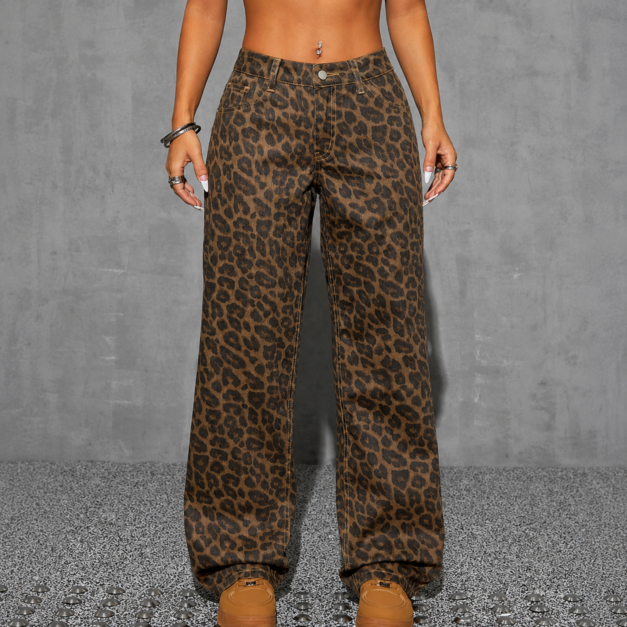 Casual Straight Daily Wear Jeans For Women