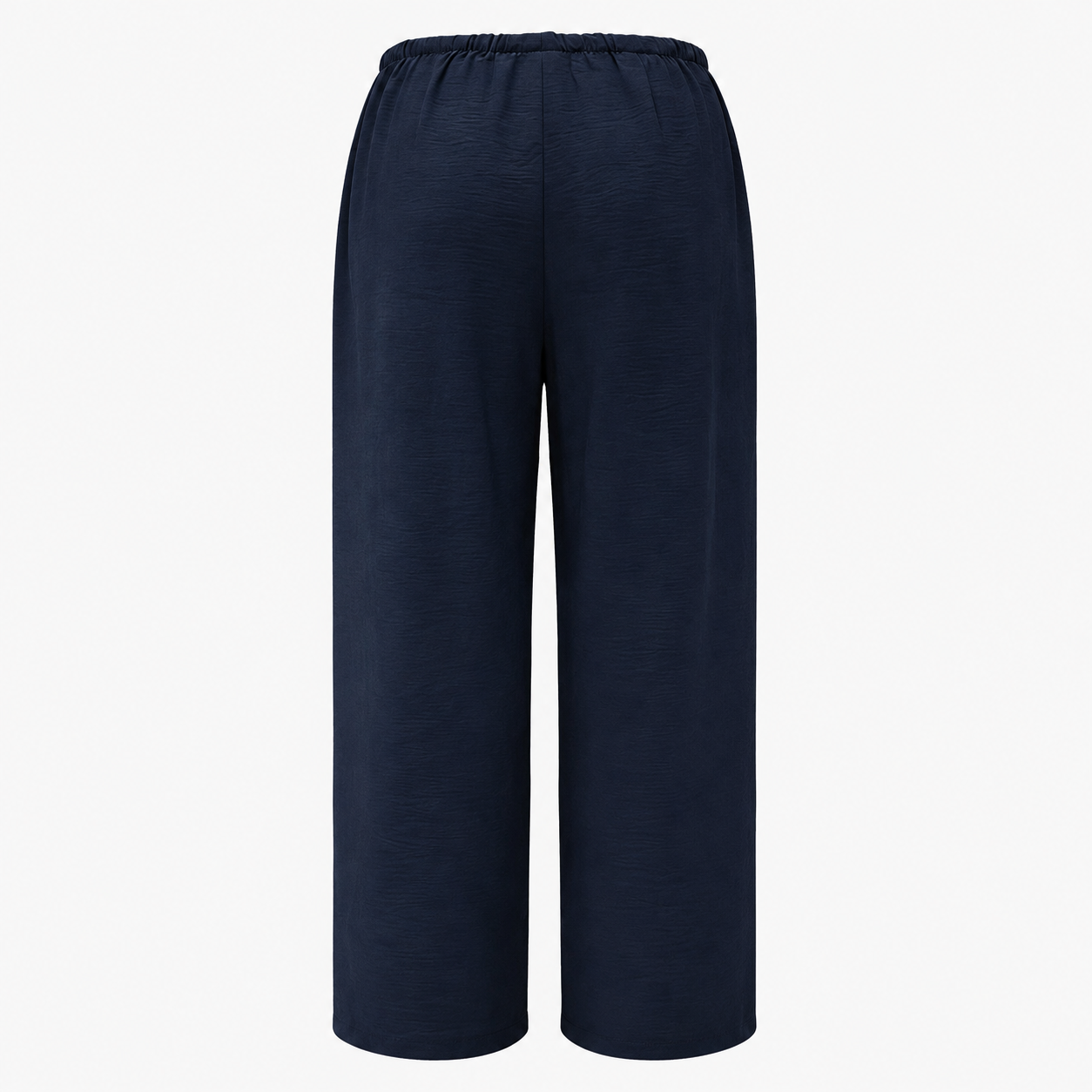 Casual Wide Loose Trouser Pants With Drawstring For Women