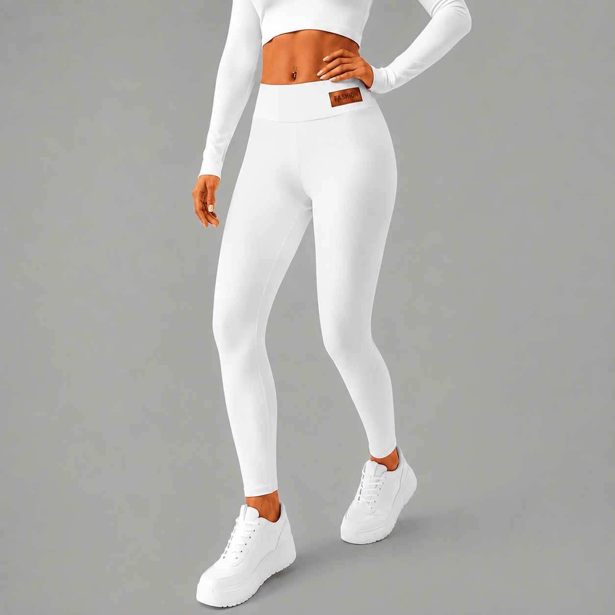 Lined Thickened Stretchy Pencil Pants For Women