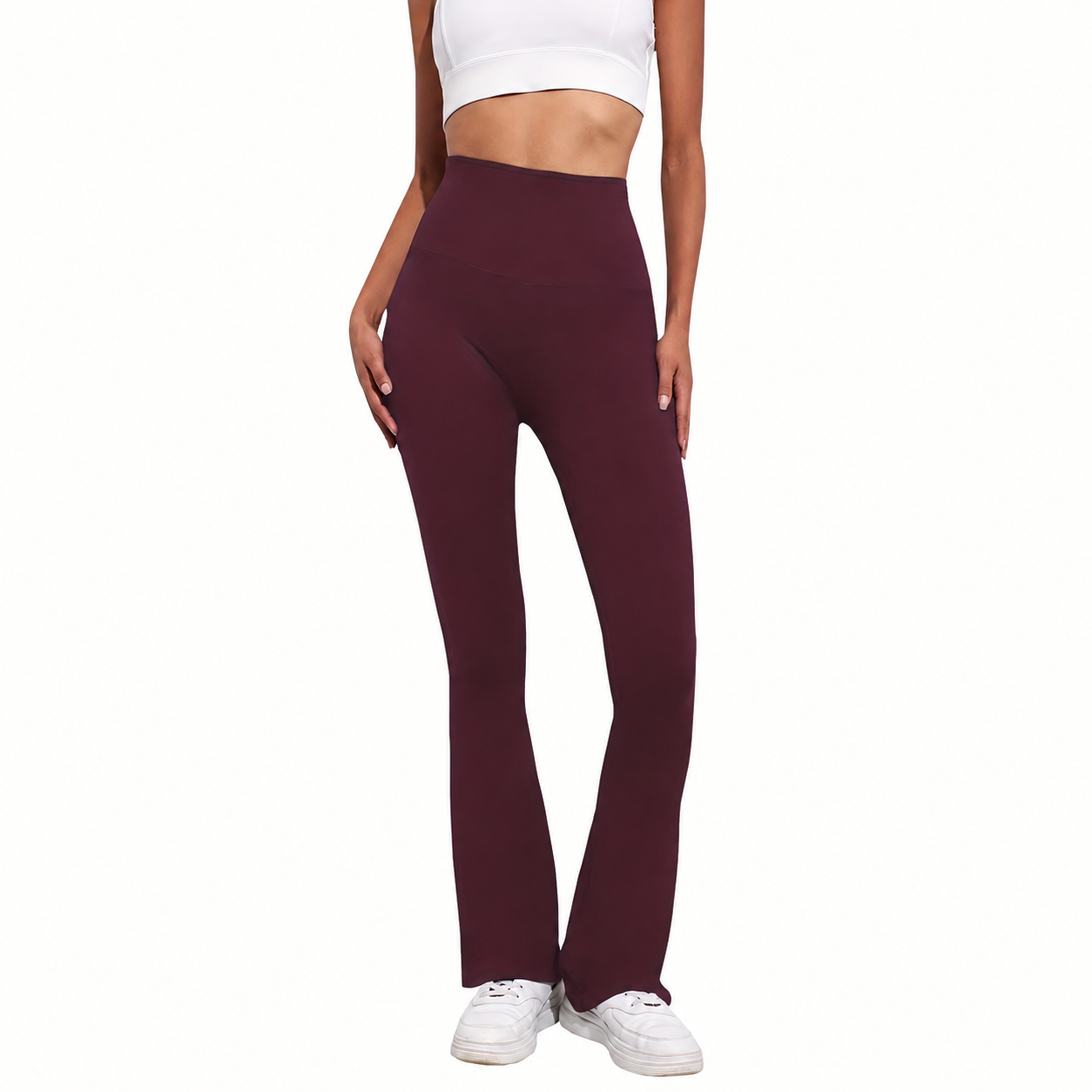 High Rise Flared Bootcut Pants For Women