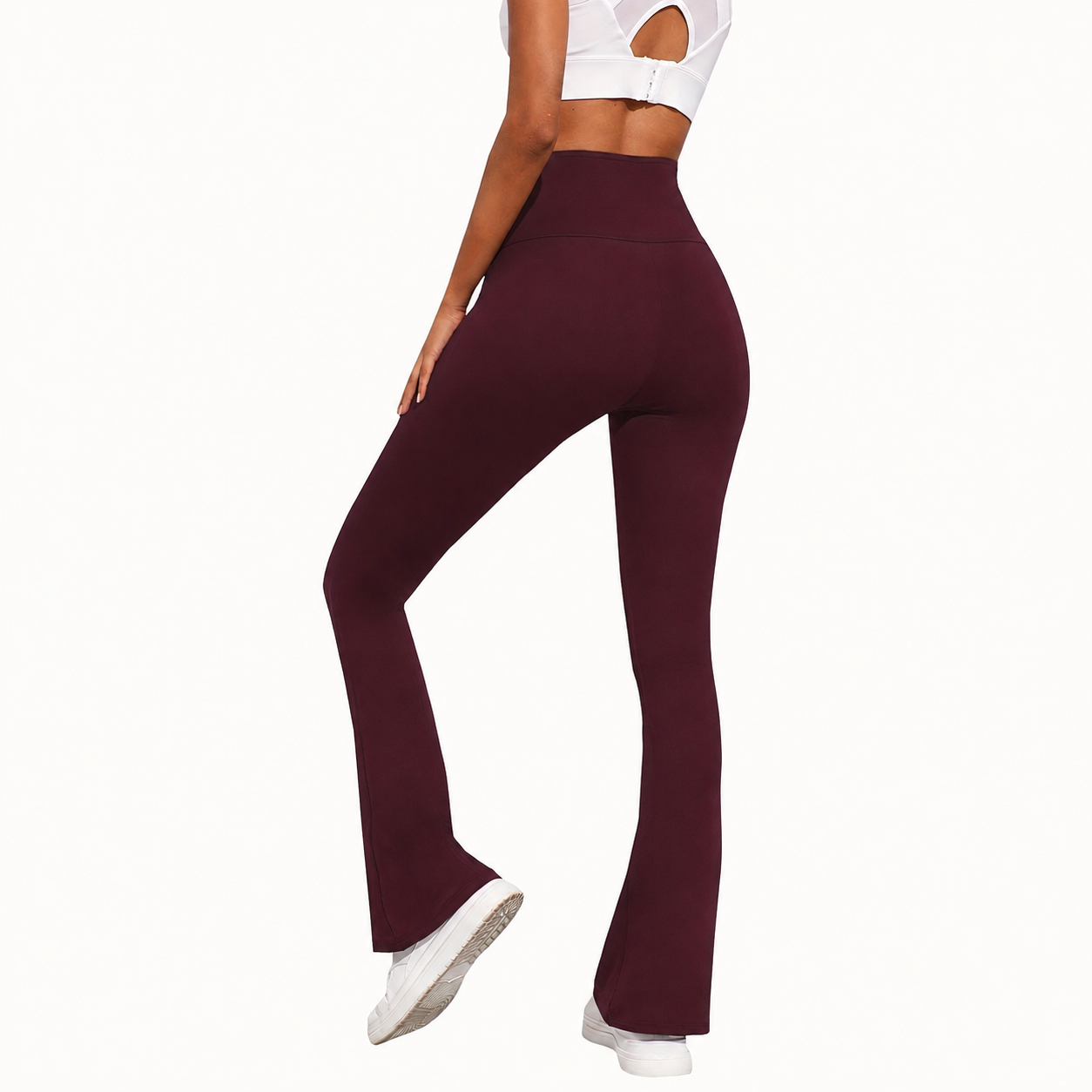High Rise Flared Bootcut Pants For Women