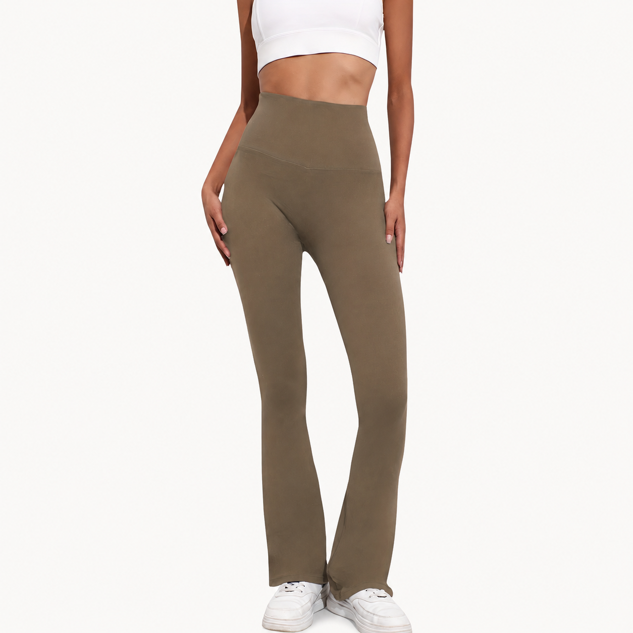 High Rise Flared Bootcut Pants For Women