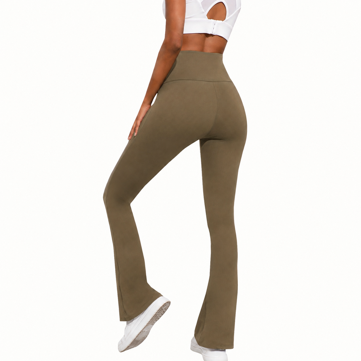 High Rise Flared Bootcut Pants For Women