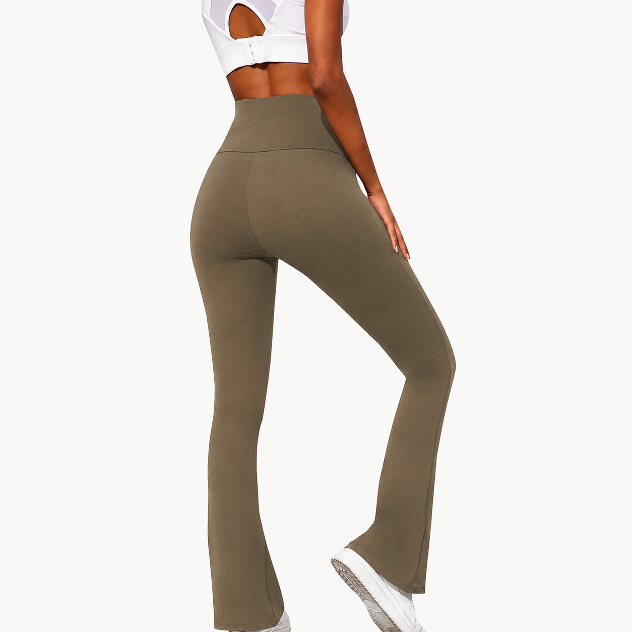 High Rise Flared Bootcut Pants For Women