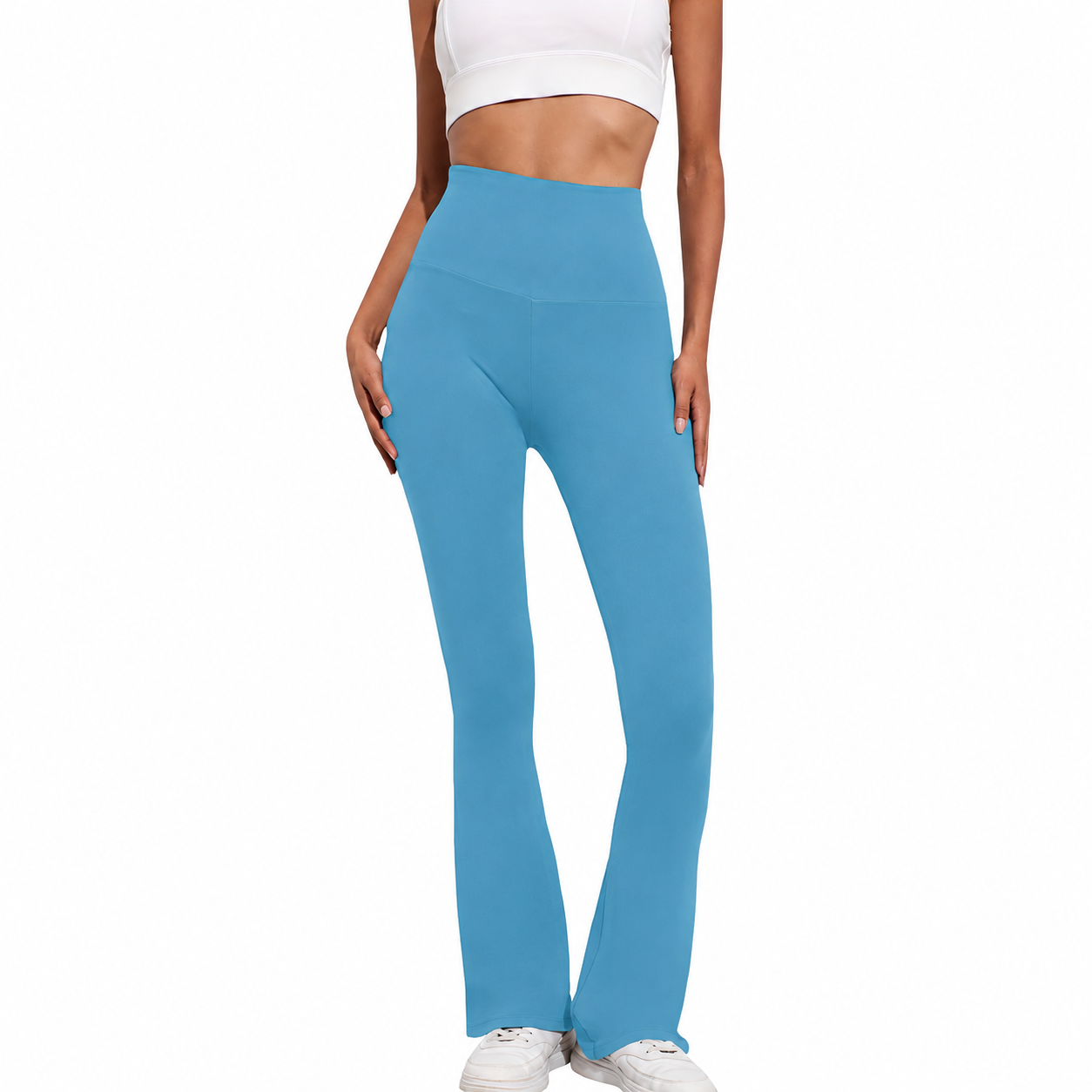 High Rise Flared Bootcut Pants For Women