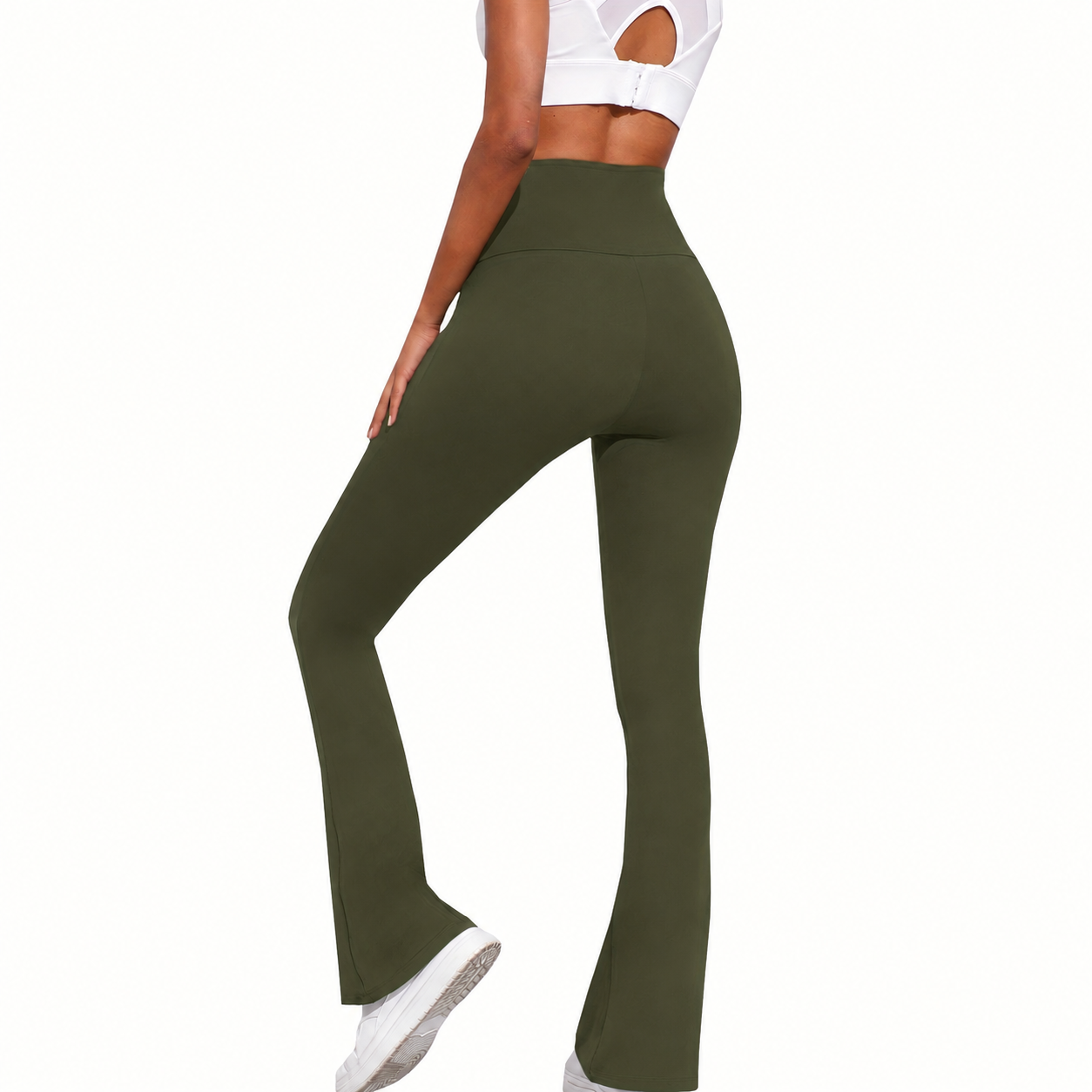 High Rise Flared Bootcut Pants For Women