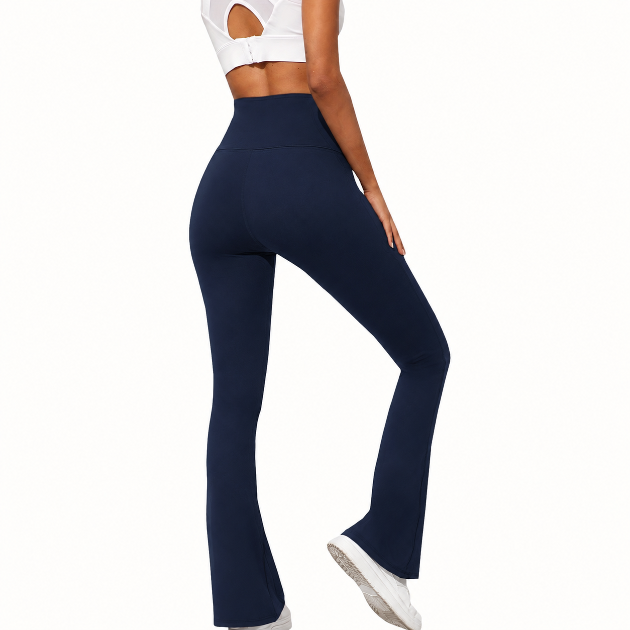 High Rise Flared Bootcut Pants For Women