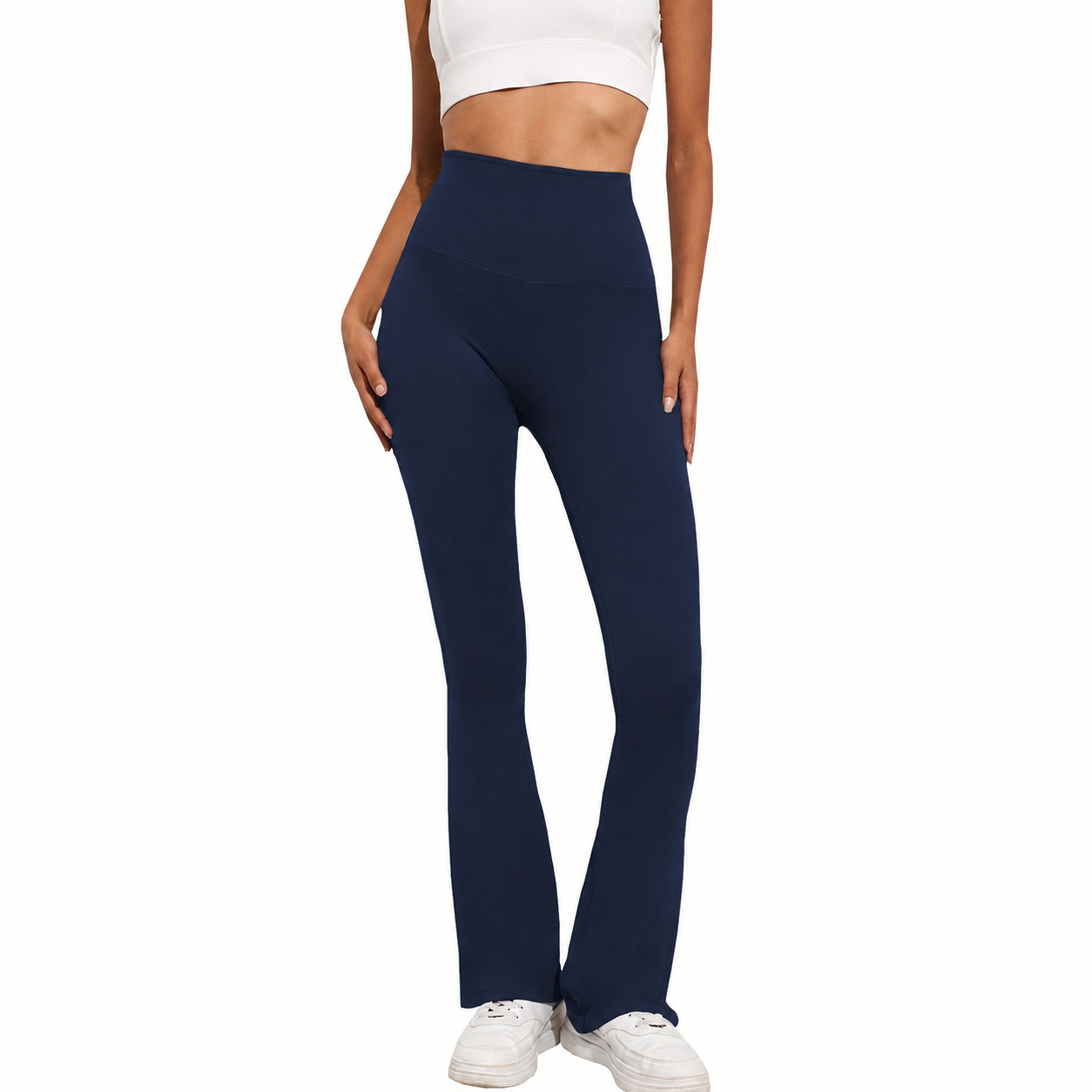 High Rise Flared Bootcut Pants For Women