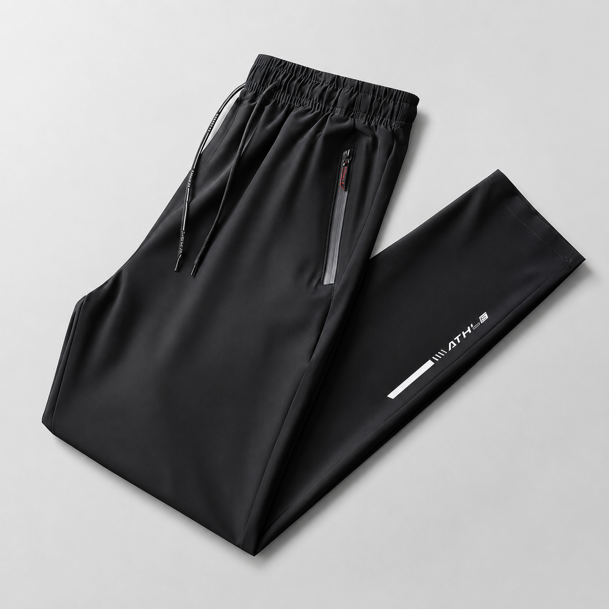 Summer Quick Drying  Woven Sports Flat Pants For Men
