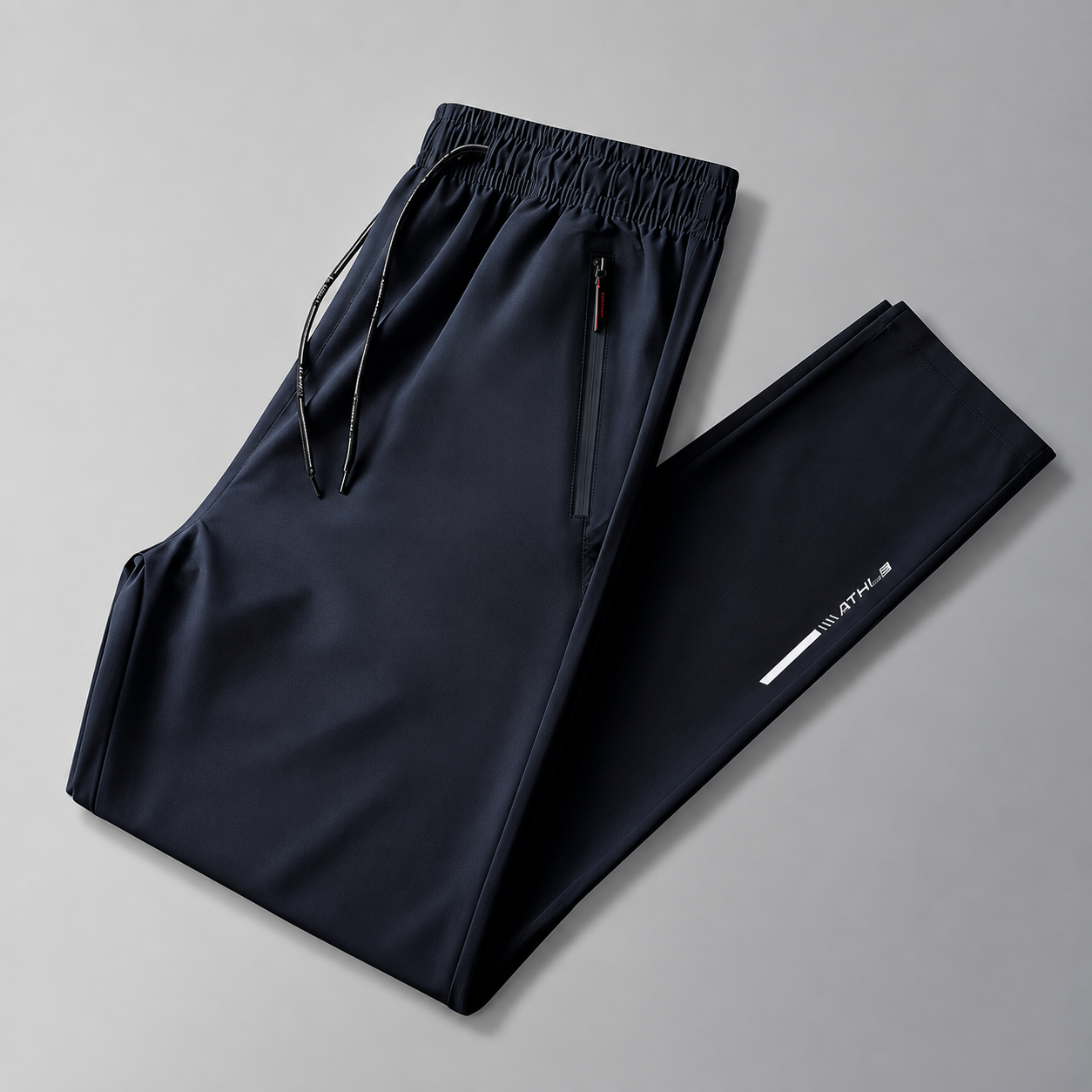 Summer Quick Drying  Woven Sports Flat Pants For Men