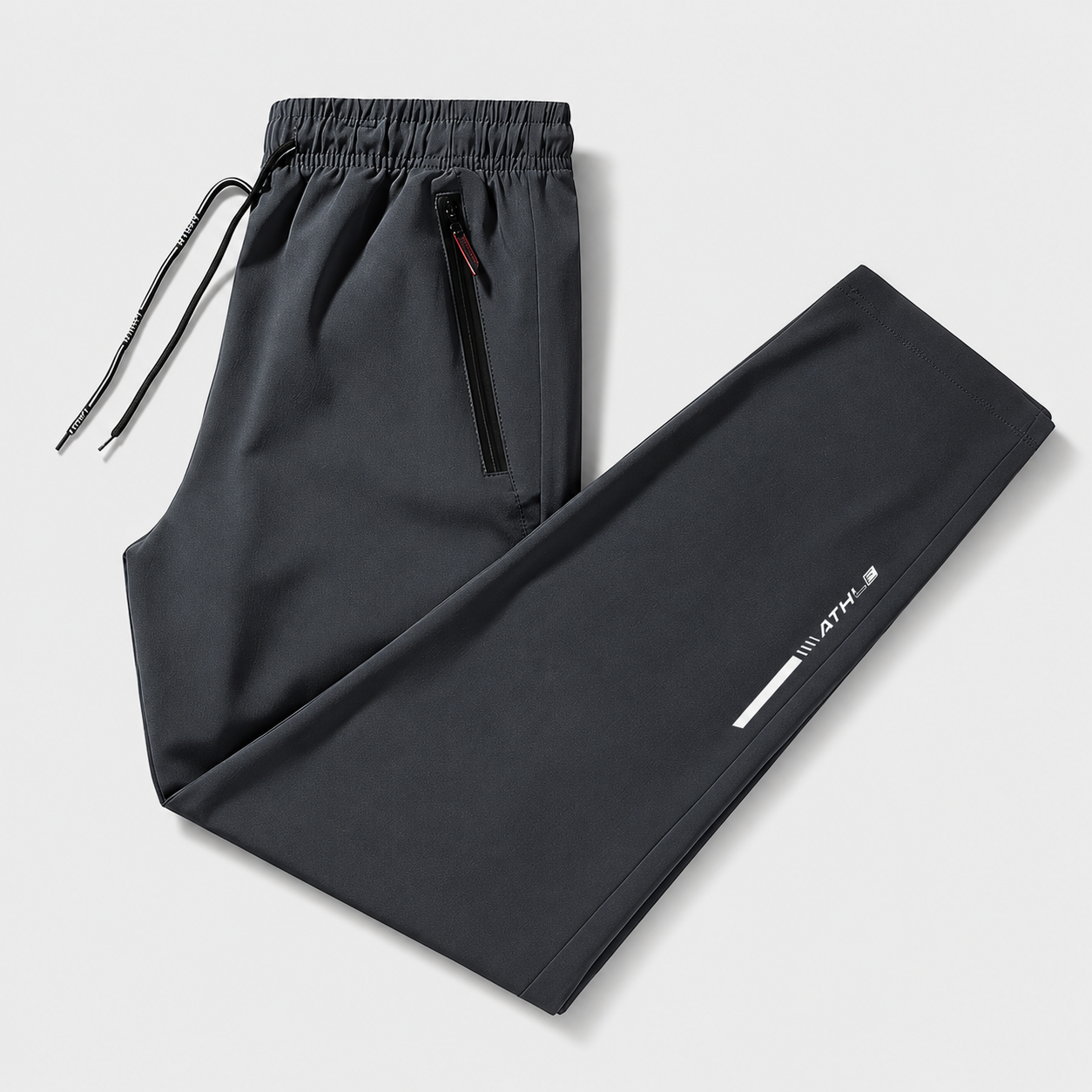Summer Quick Drying  Woven Sports Flat Pants For Men