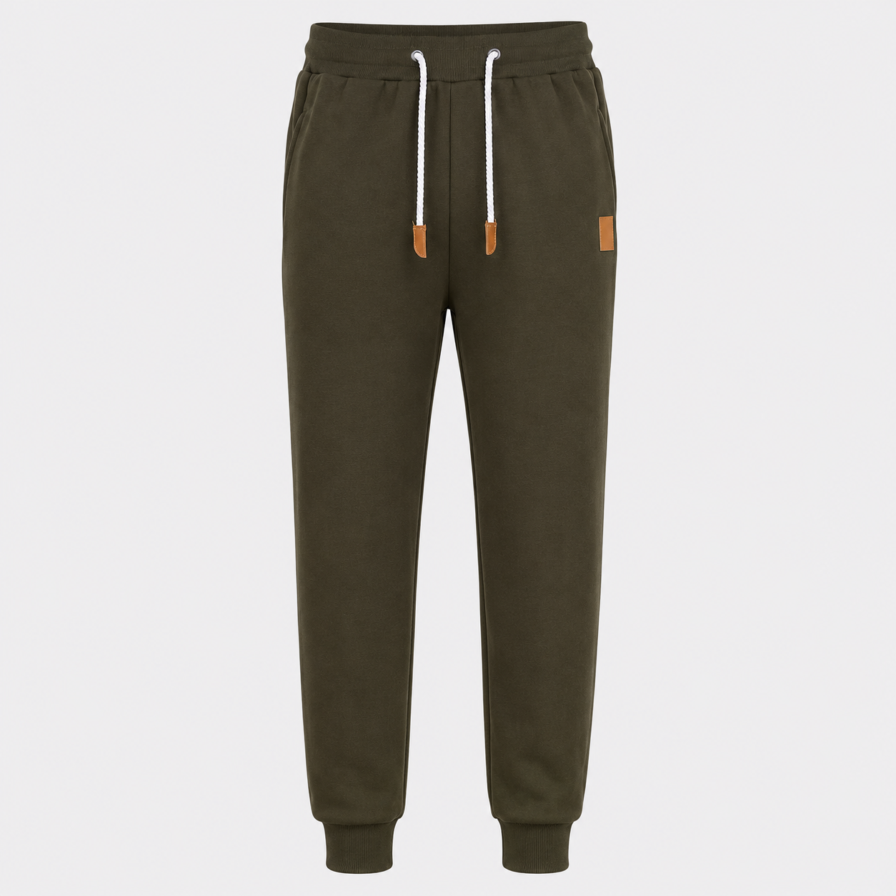 Casual Slim Winter Sweatpants Trousers With Drawstring For Men