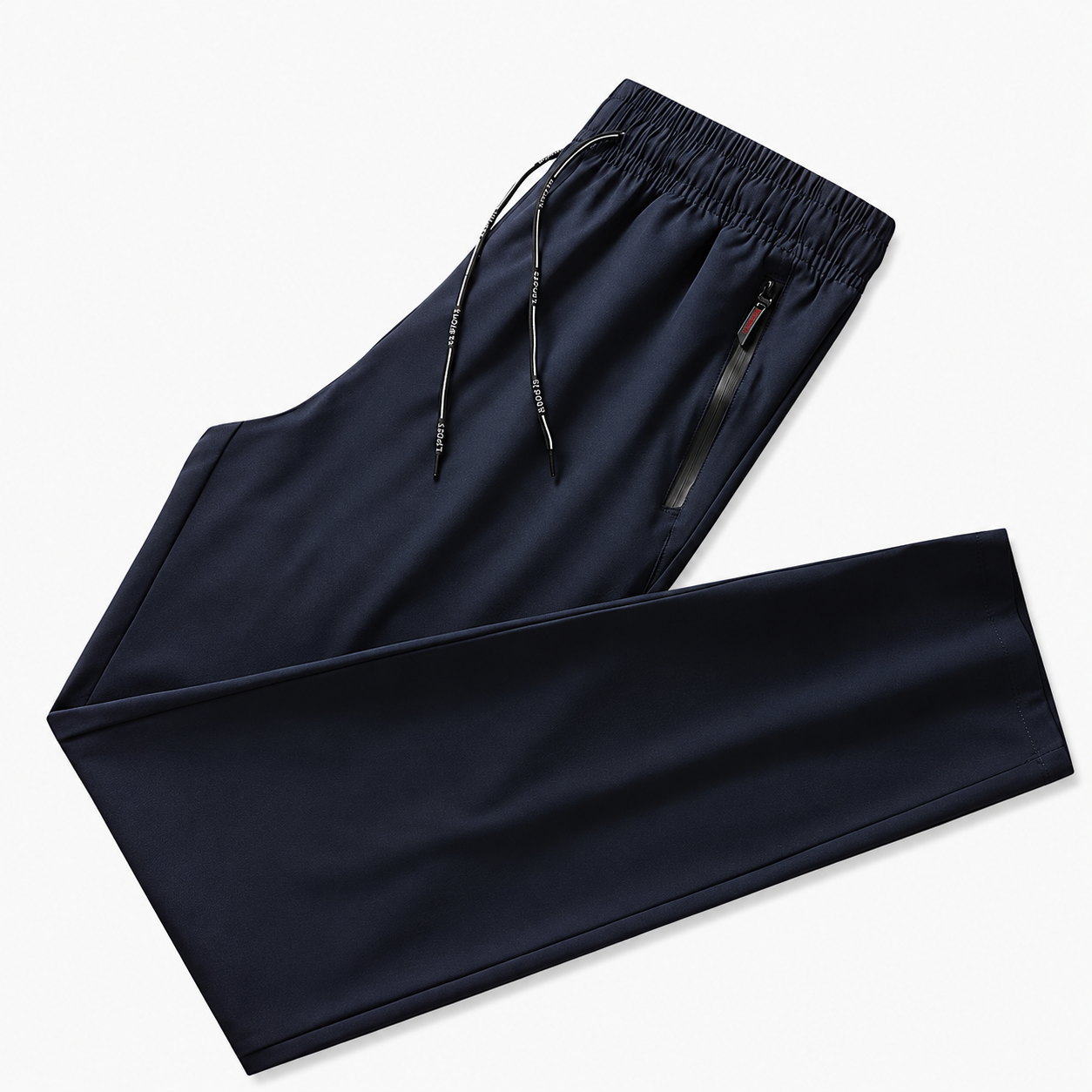 Casual Solid Color Lightweight Pants For Men