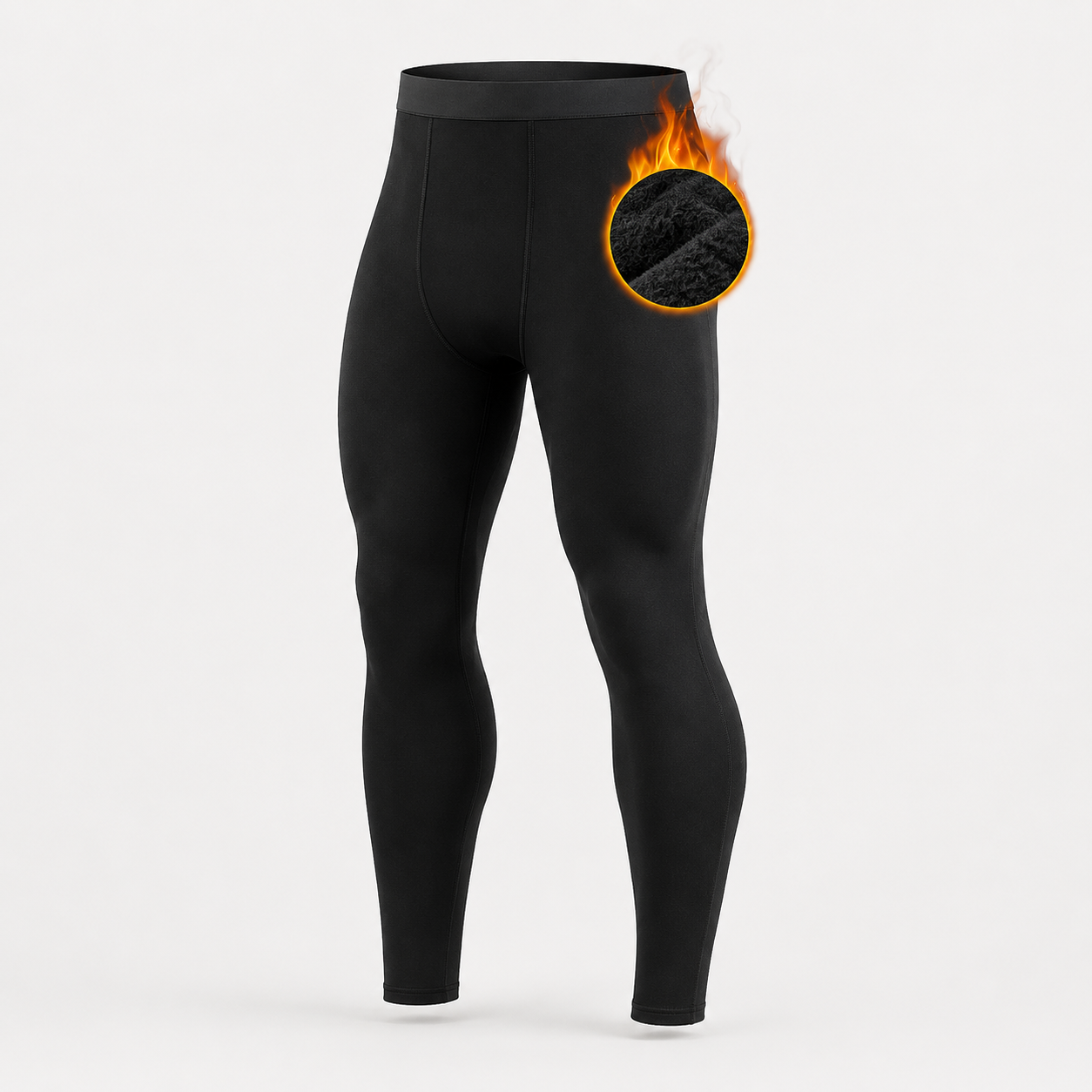 Thermal Compression Workout Athletic Sports Legging Pants For Men