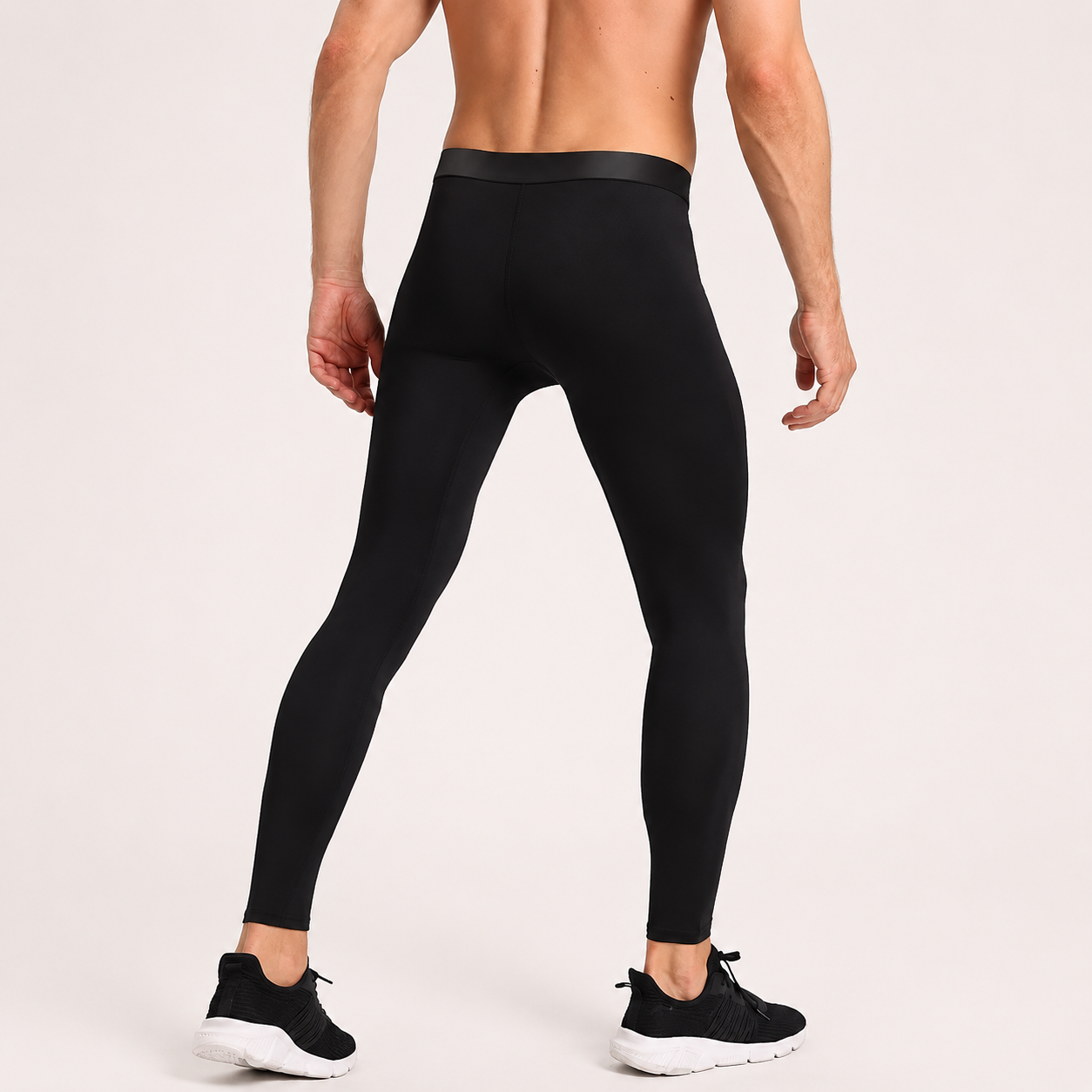 Thermal Compression Workout Athletic Sports Legging Pants For Men