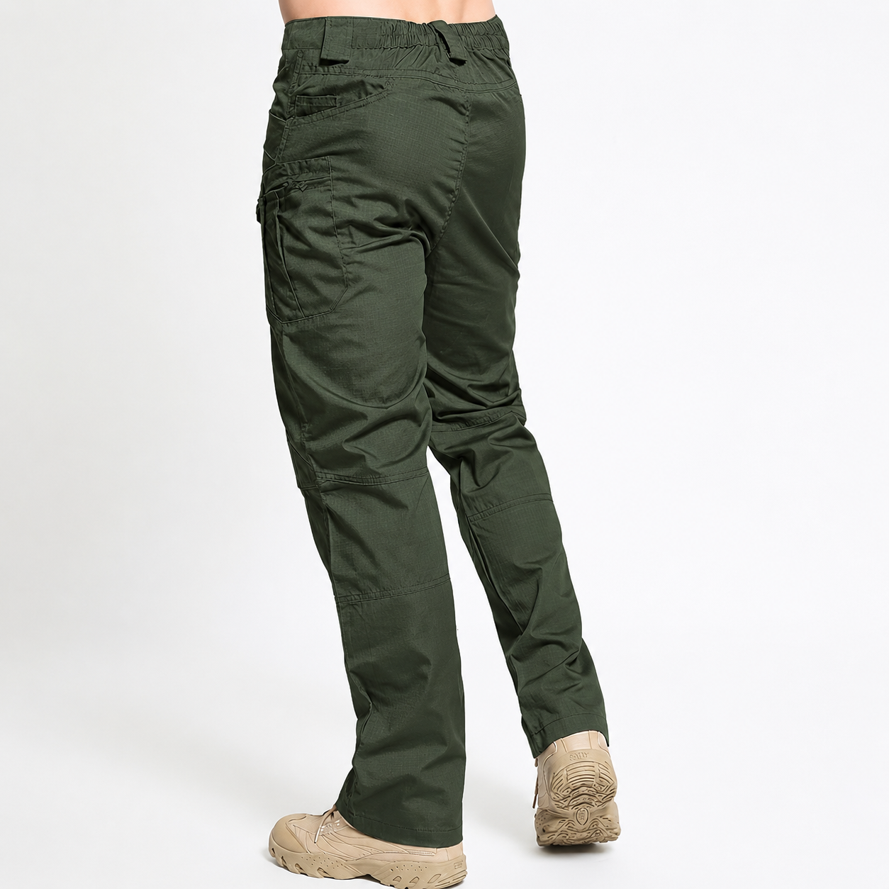 Utility Cargo Pants with Multiple Pockets for Men