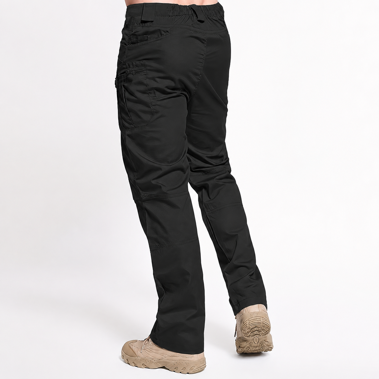 Utility Cargo Pants with Multiple Pockets for Men