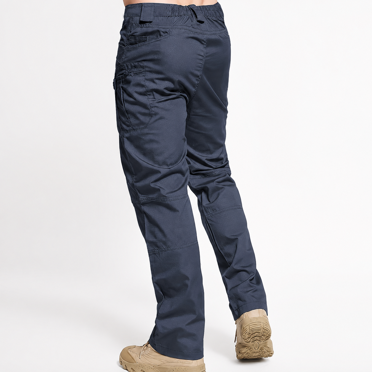 Utility Cargo Pants with Multiple Pockets for Men