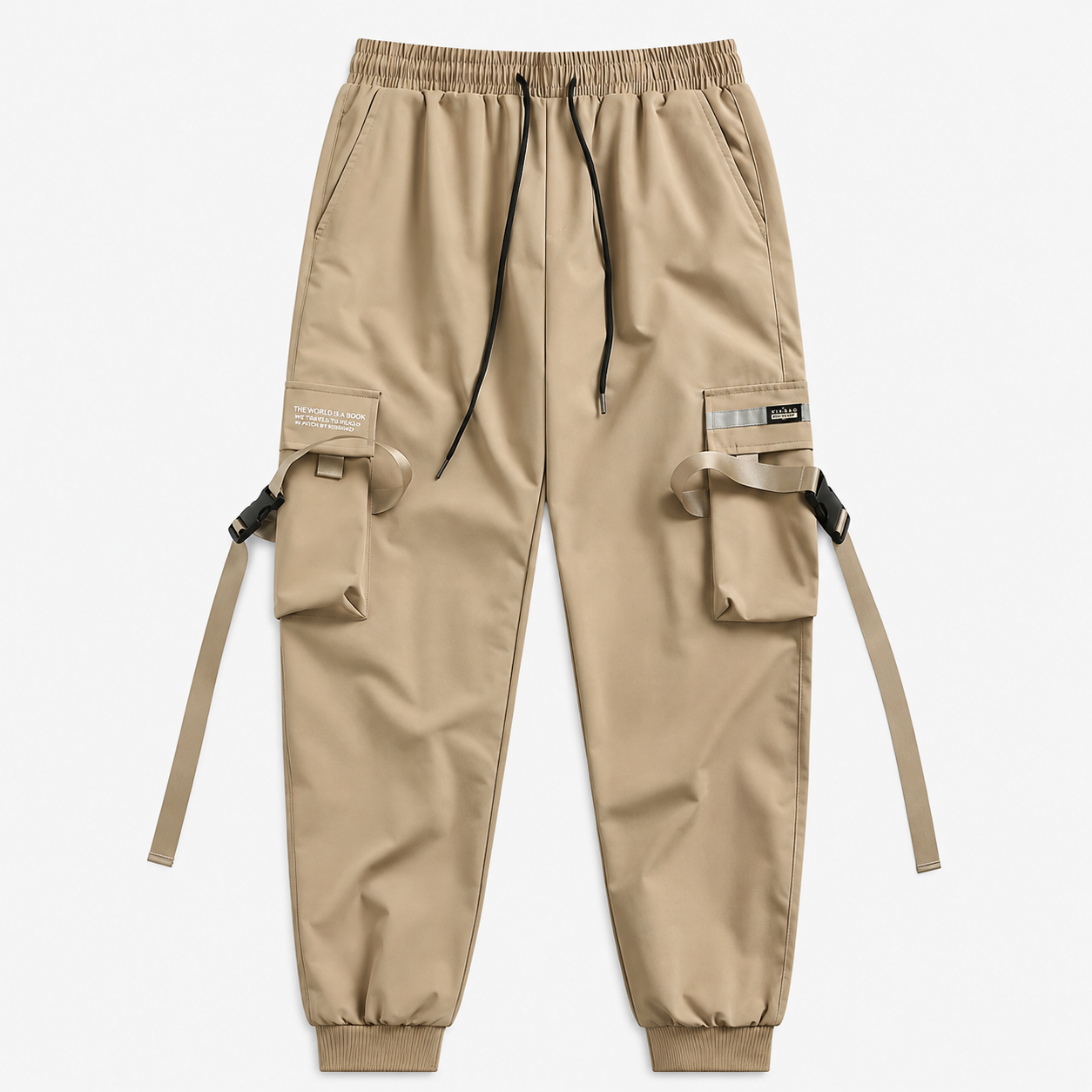  Versatile Straight Trousers Cargo Pants With Multiple Pockets For Men