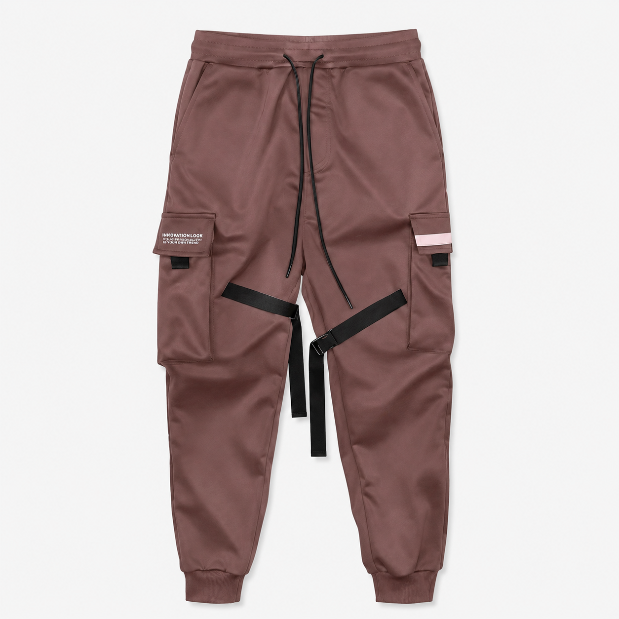  Versatile Straight Trousers Cargo Pants With Multiple Pockets For Men