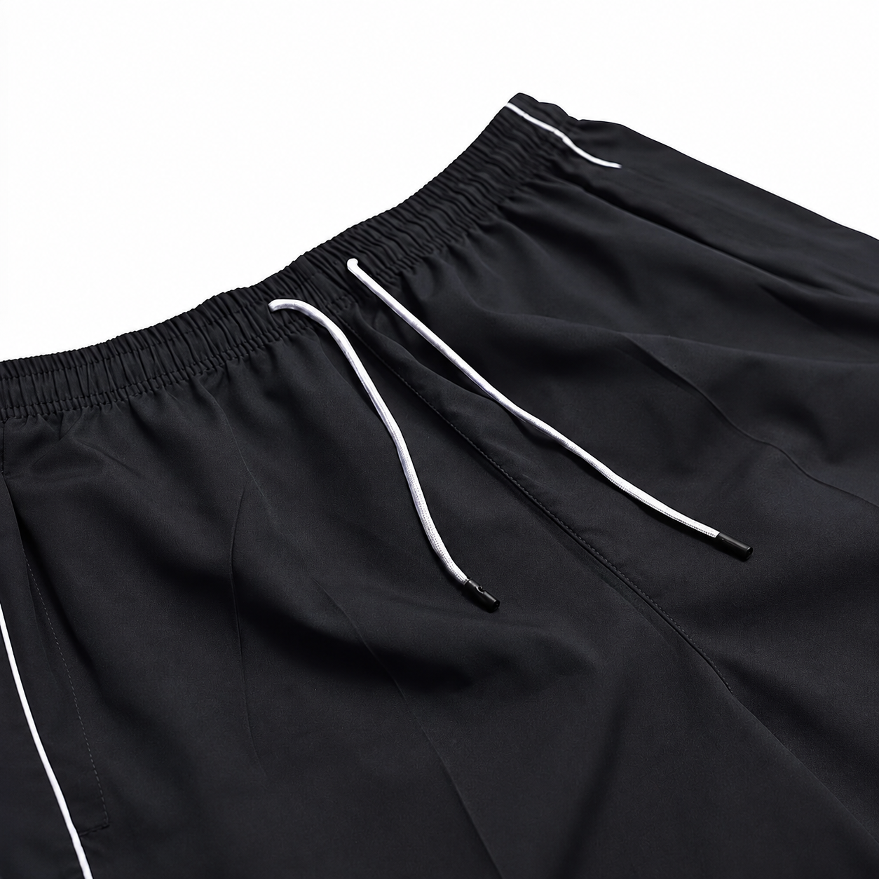 Reflective Stripe Jogger Pants with Elastic Cuffs for Men