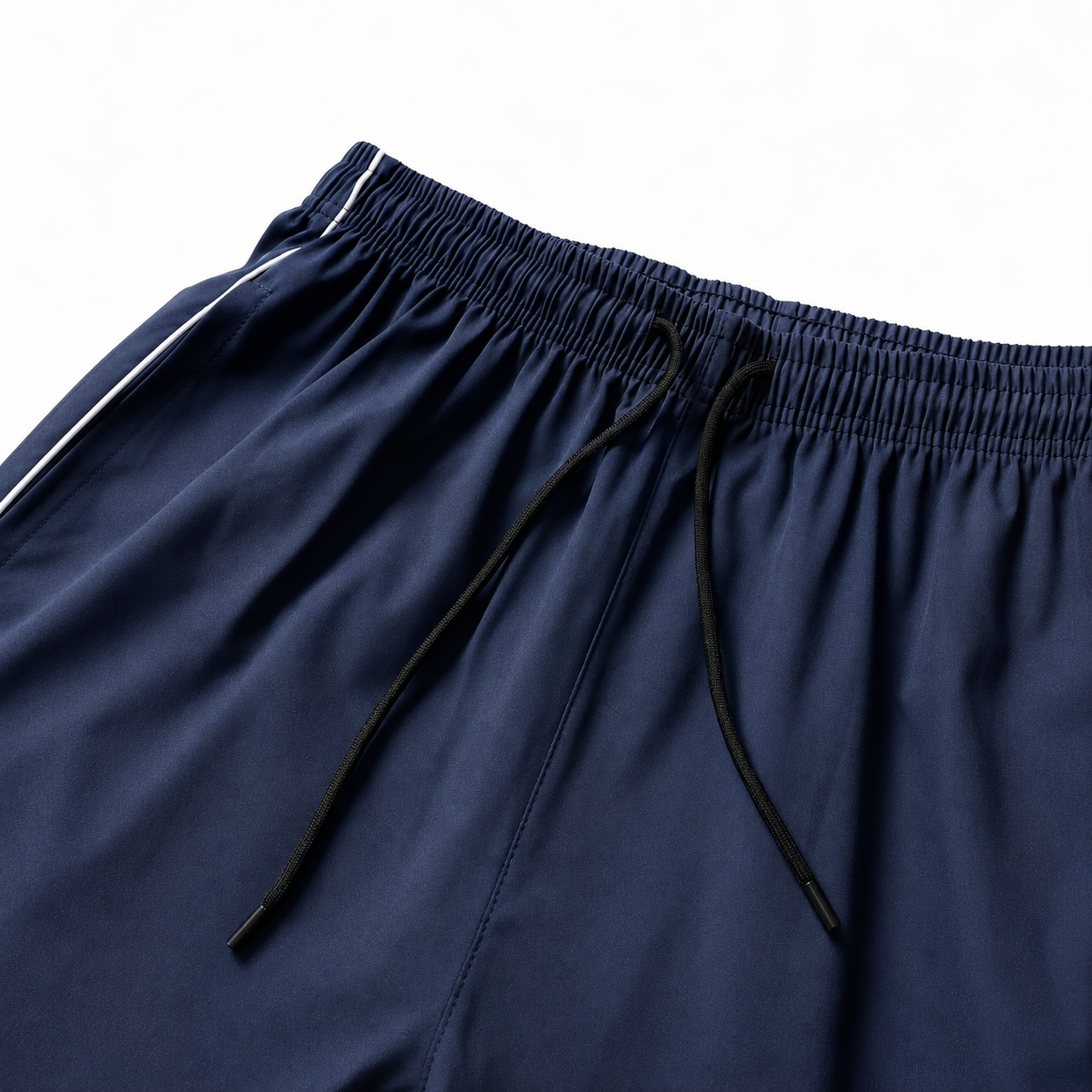 Reflective Stripe Jogger Pants with Elastic Cuffs for Men