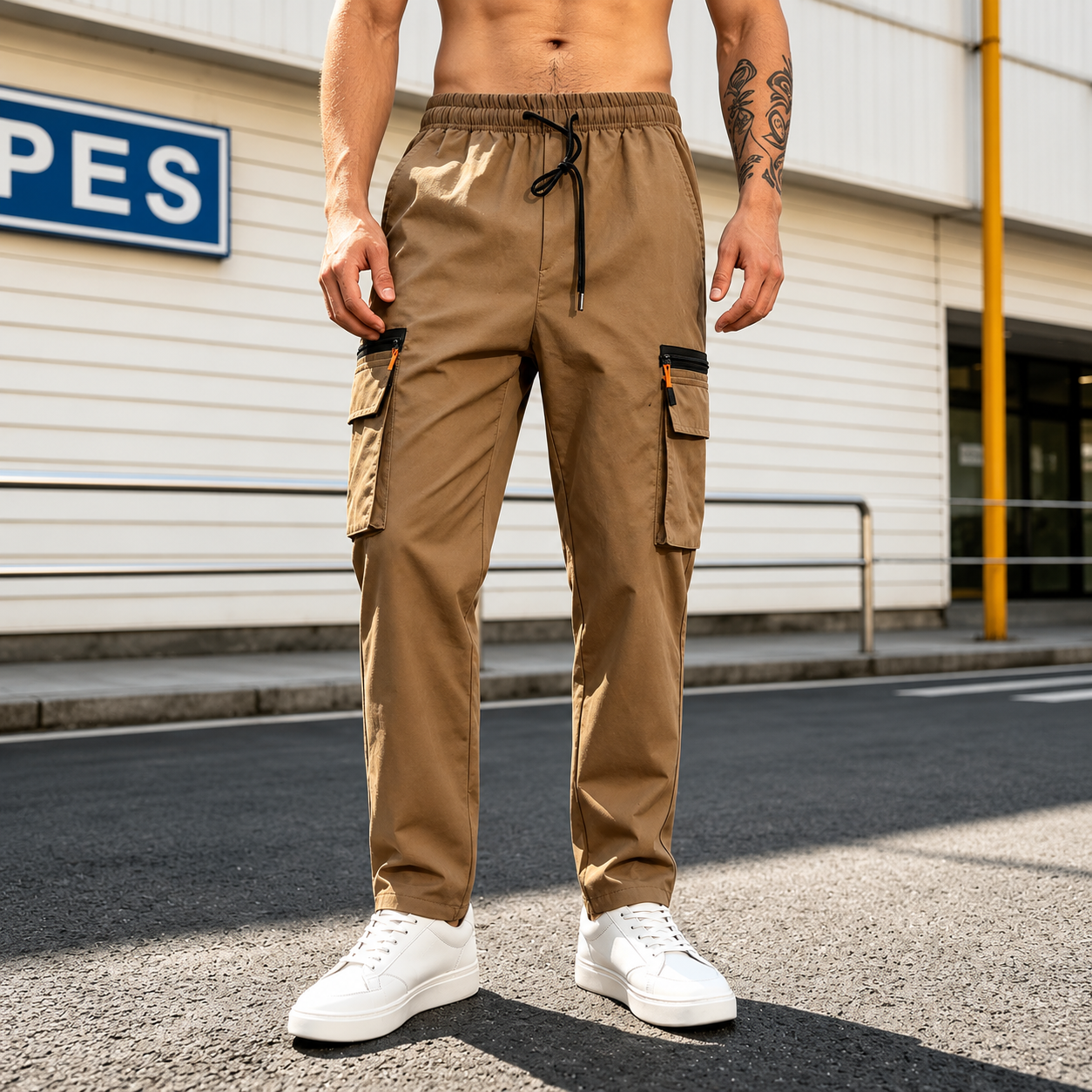 Casual Loose Outdoor Sports Work Pants For Men