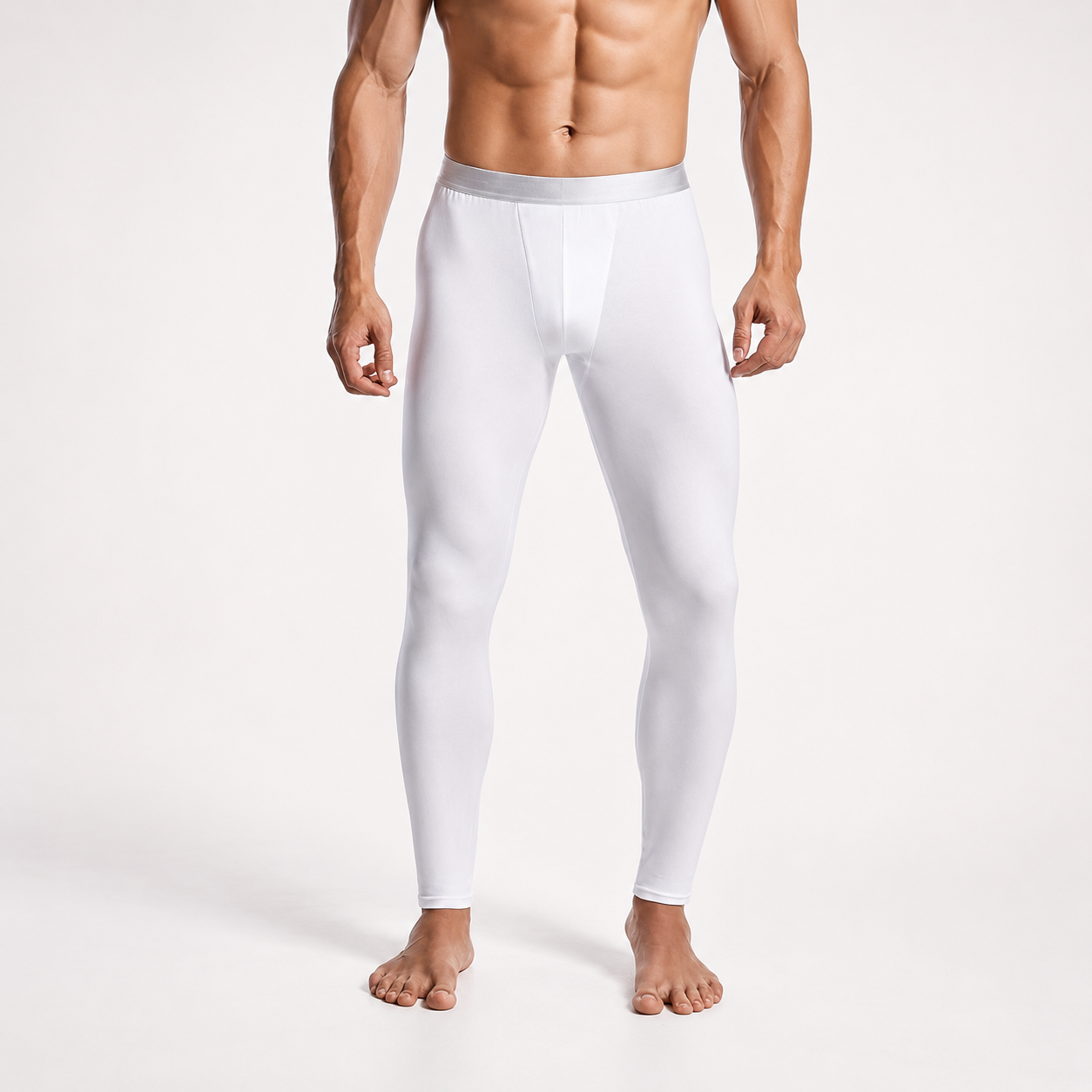 Casual Thickened Warm Long Pants For Winter For Men