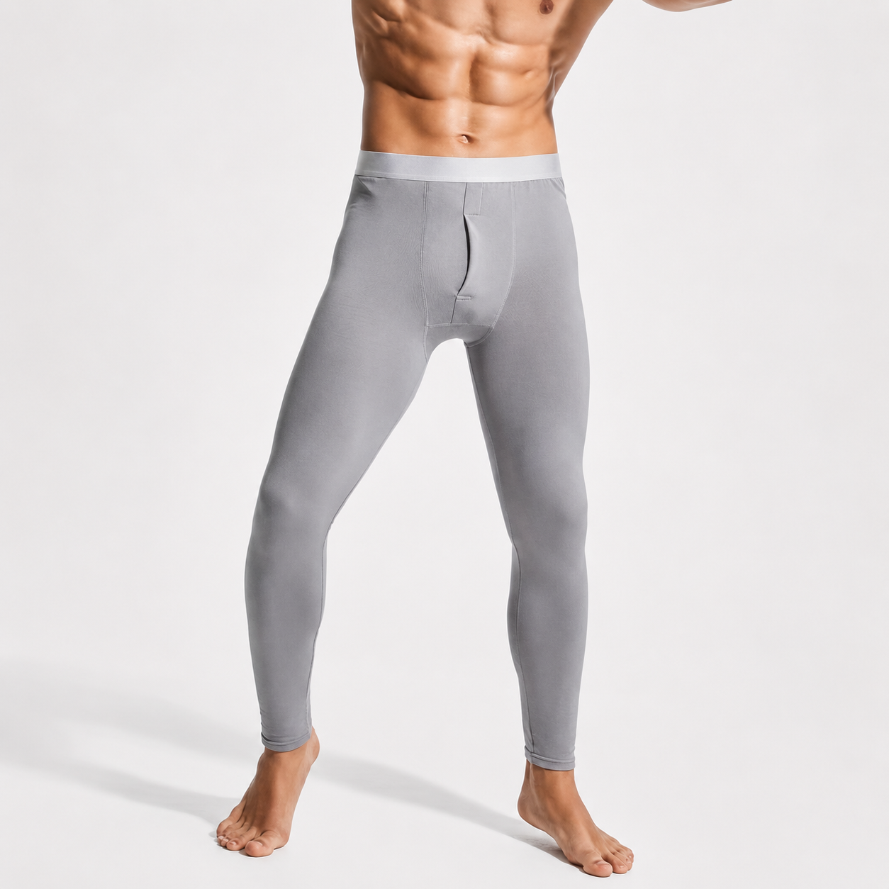 Casual Thickened Warm Long Pants For Winter For Men