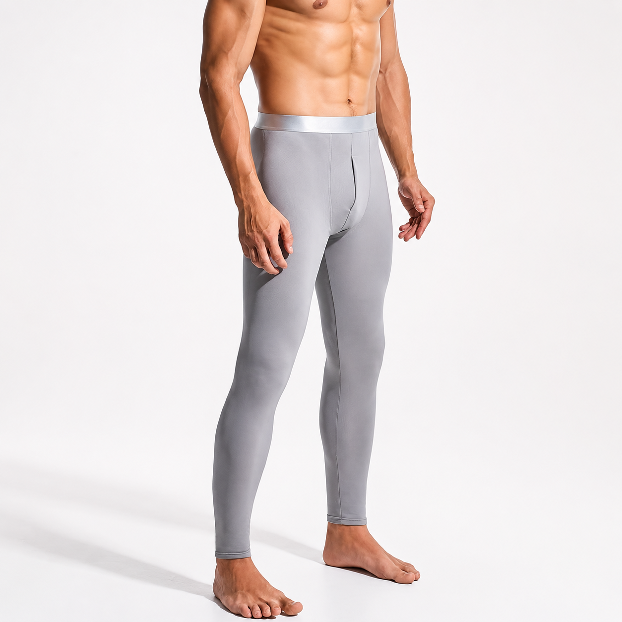 Casual Thickened Warm Long Pants For Winter For Men