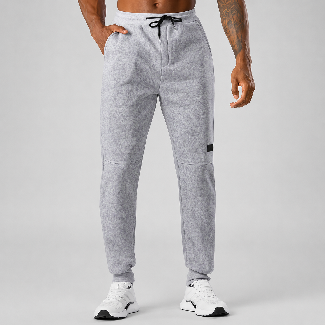 Pack Of 3 Winter Joggers With Patches For Men