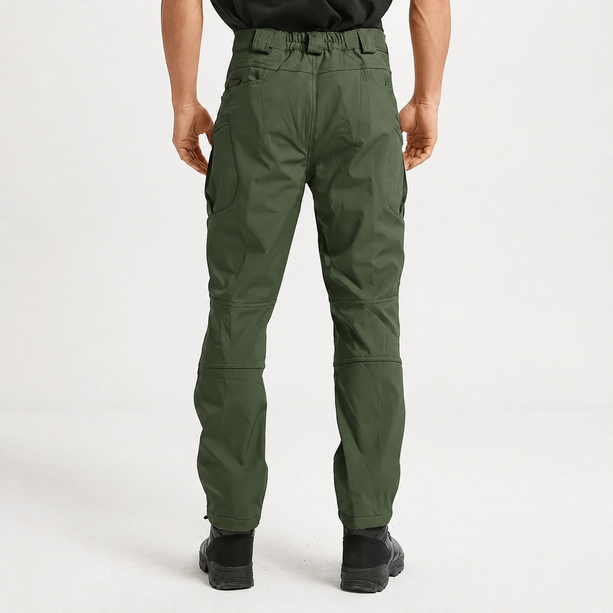 Tactical Utility Cargo Work Pants with Multiple Pockets for Men